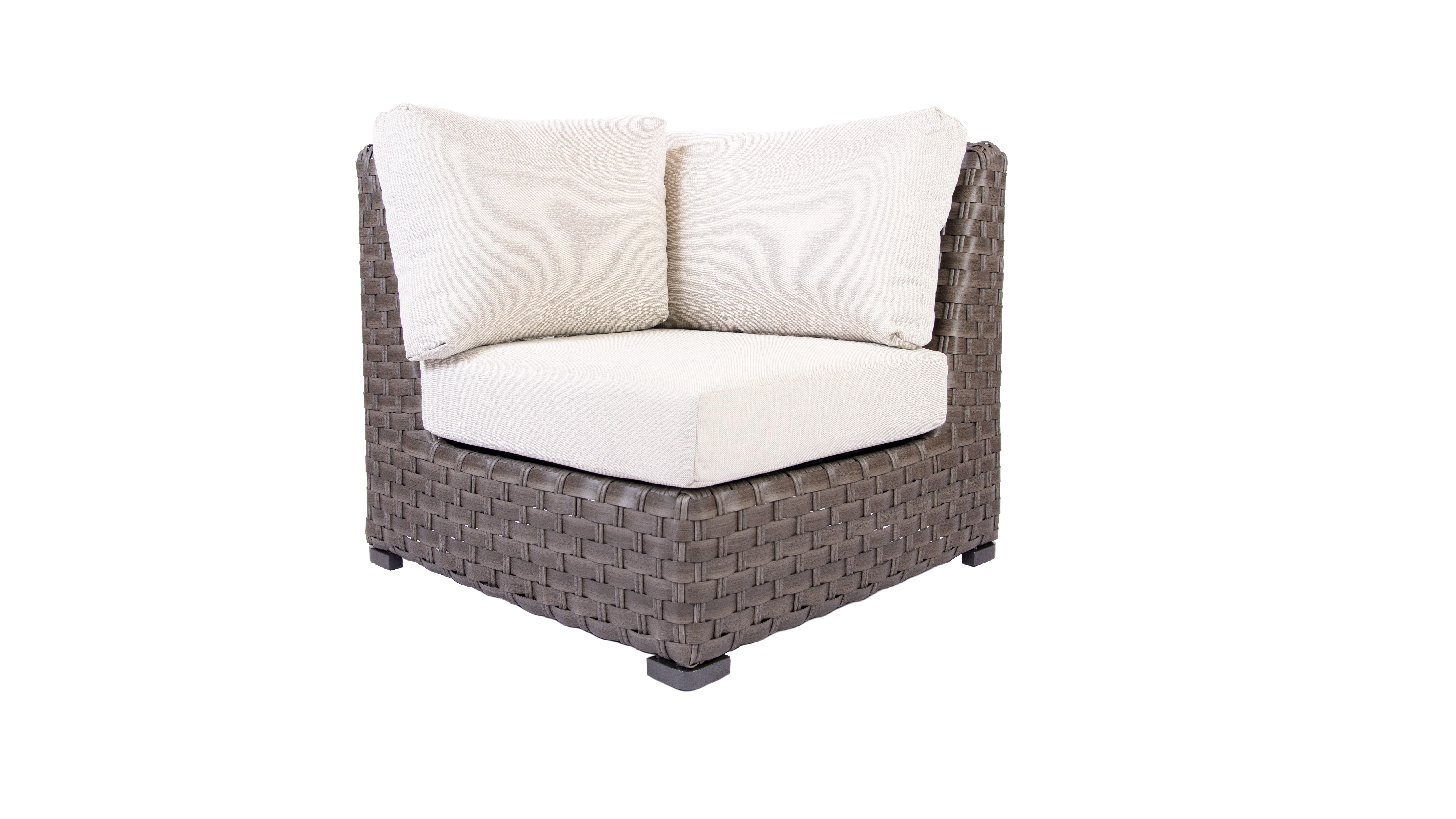 Twilight Cushion Synthetic Wicker Corner Unit