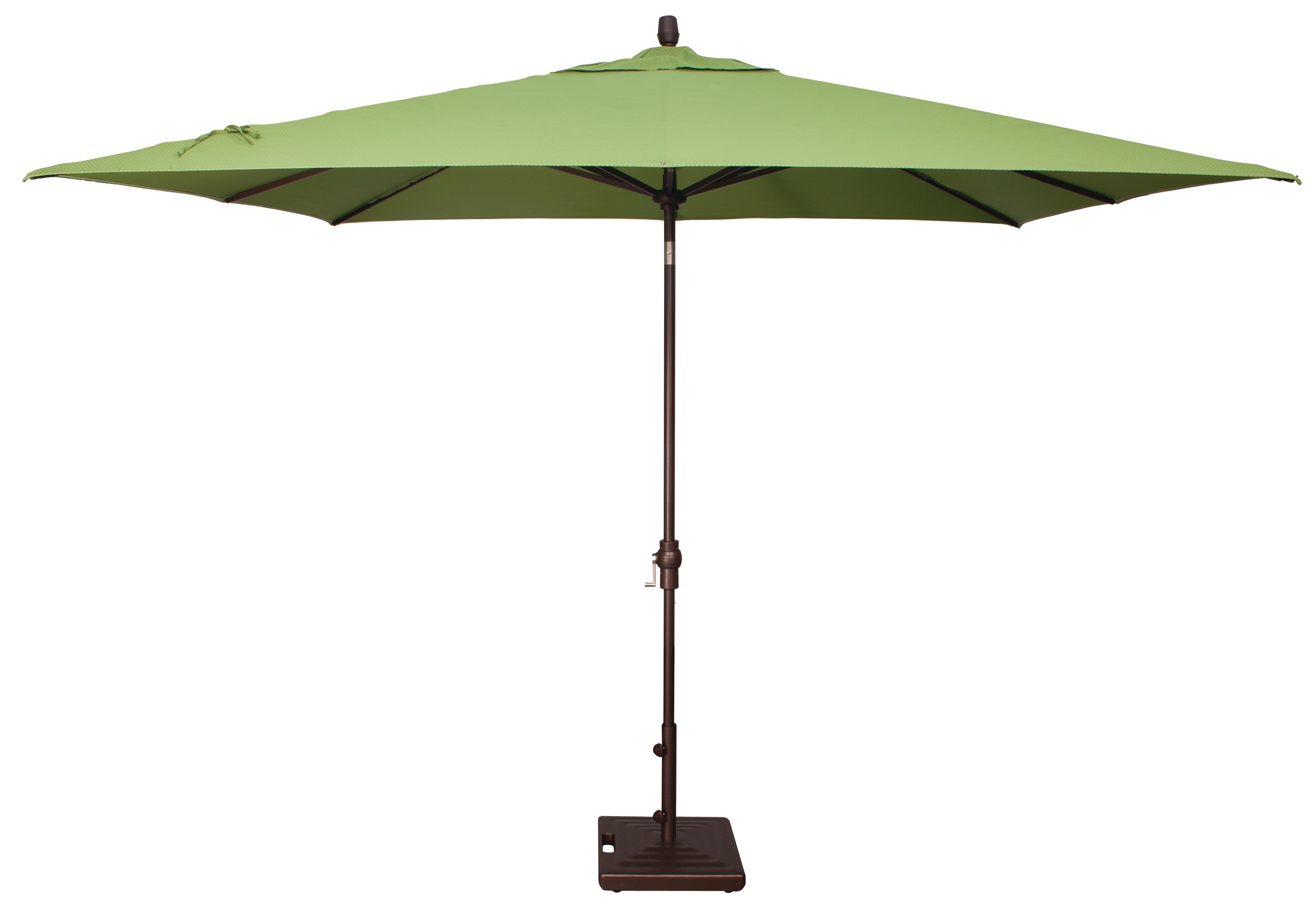 Treasure Garden Umbrella 8 x 10 Foot Rectangle Auto Tilt Umbrella
