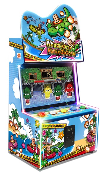 Namco Arcade Game Whack em Funky Gators