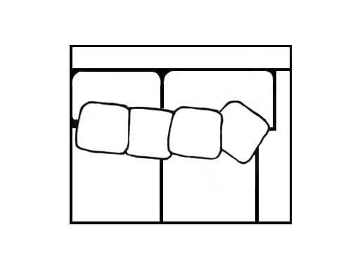 MicroD Sammy RAF Loveseat 2802-01