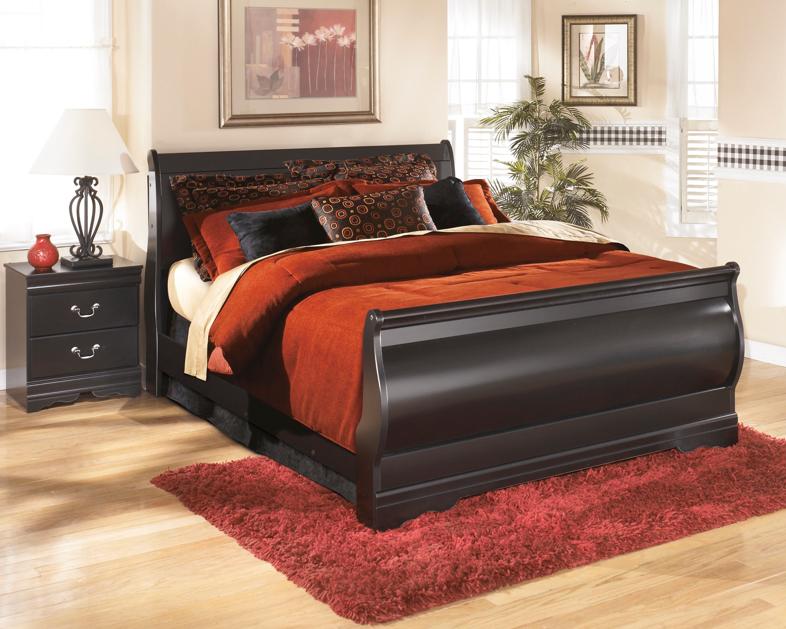 MicroD Queen Sleigh Footboard B128-74