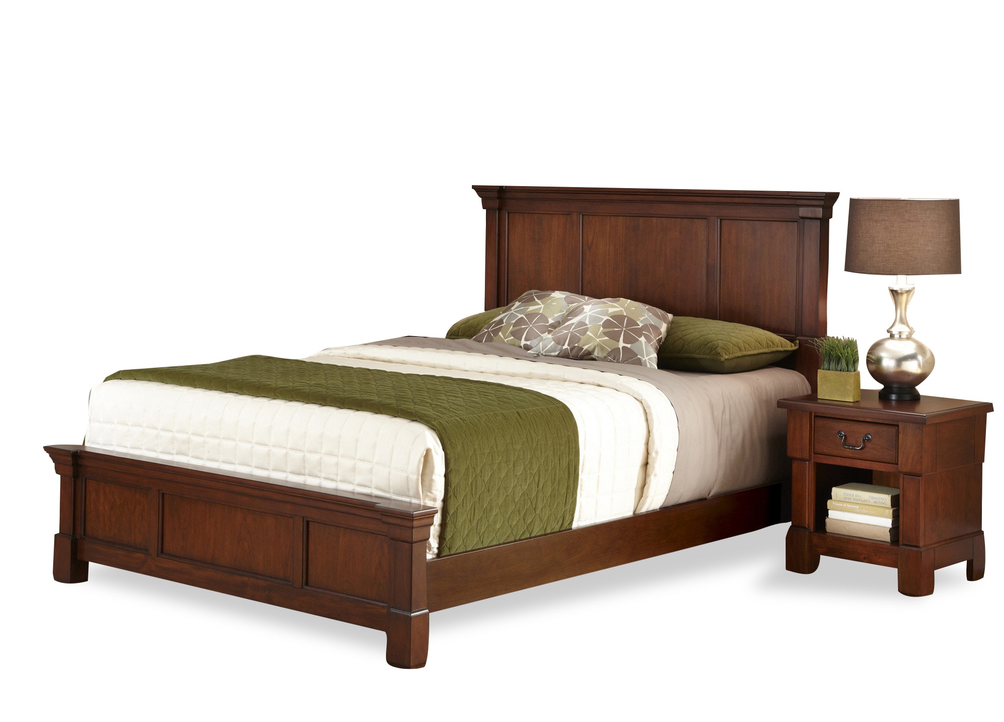 homestyles King Bed and Nightstand 5520-6019