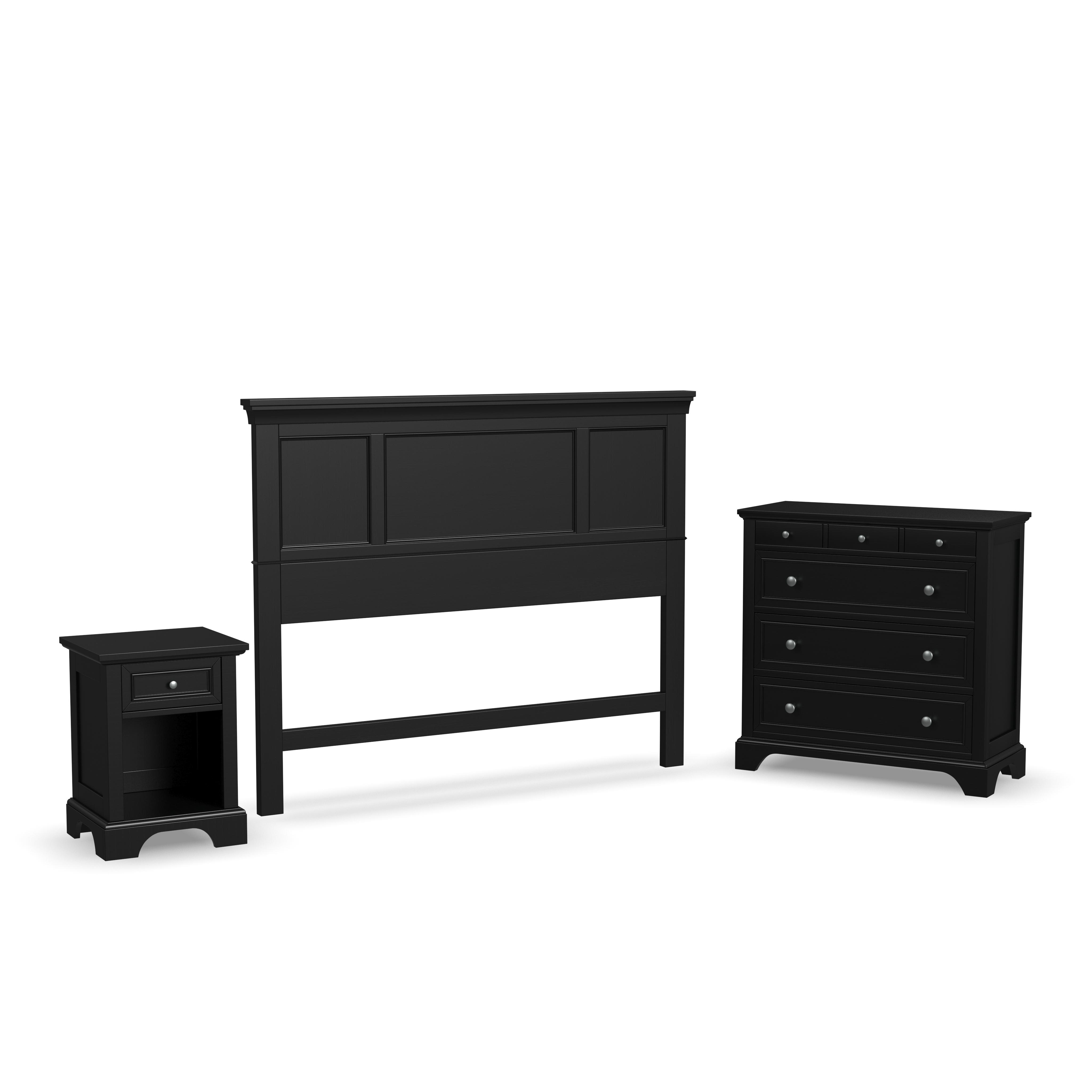 homestyles Queen Headboard, Nightstand and Chest 5531-5012