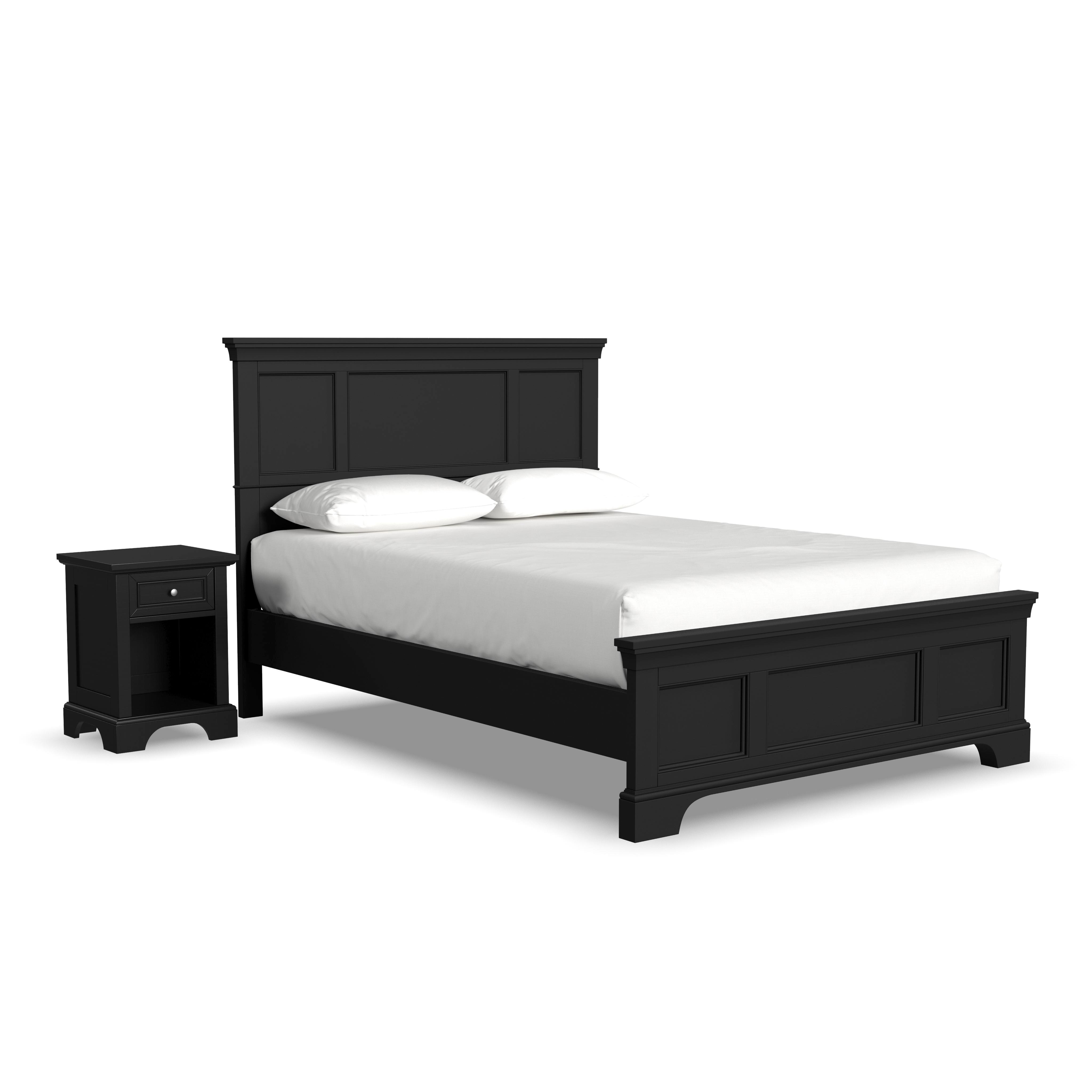 homestyles Queen Bed and Nightstand 5531-5013