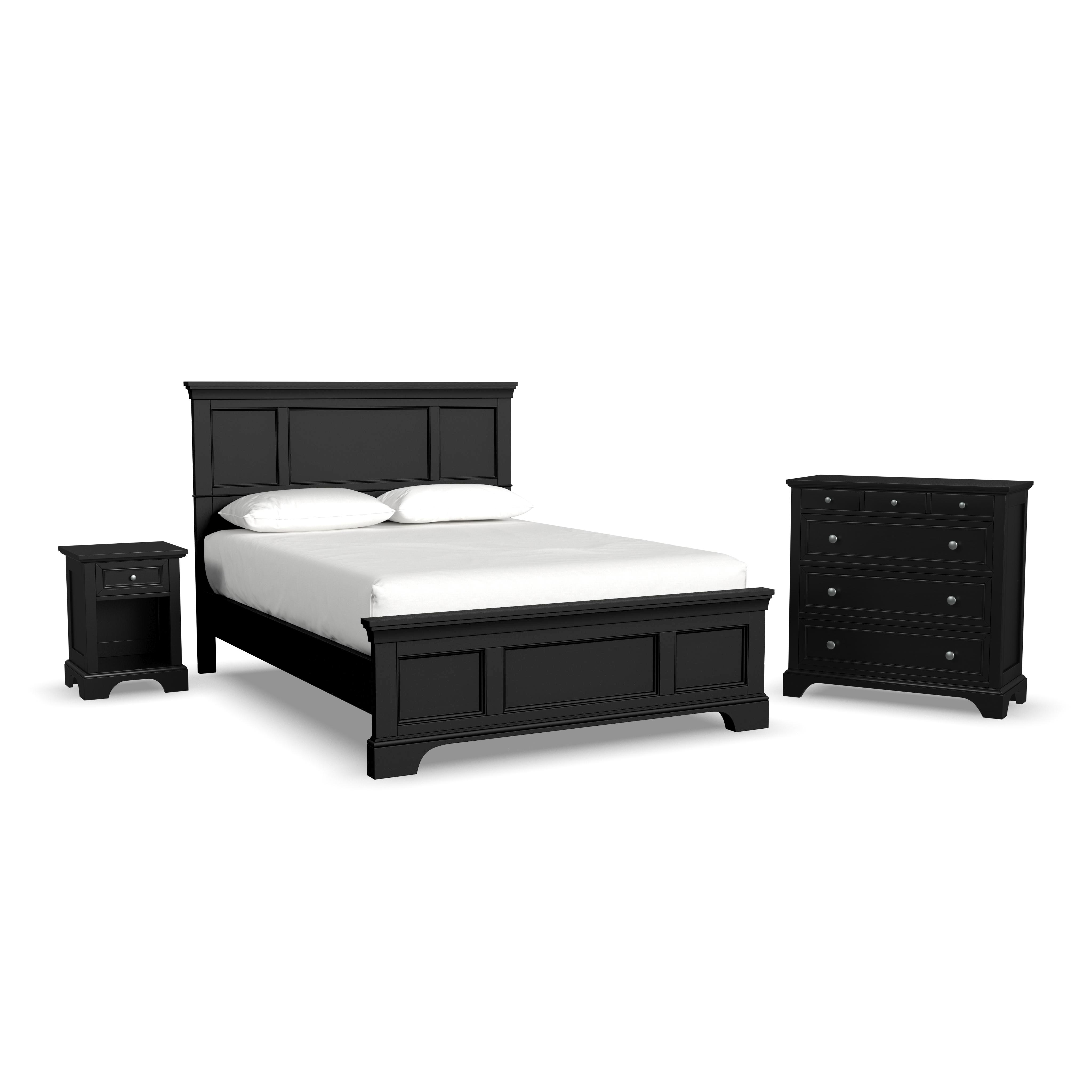 homestyles Queen Bed, Nightstand and Chest 5531-5014