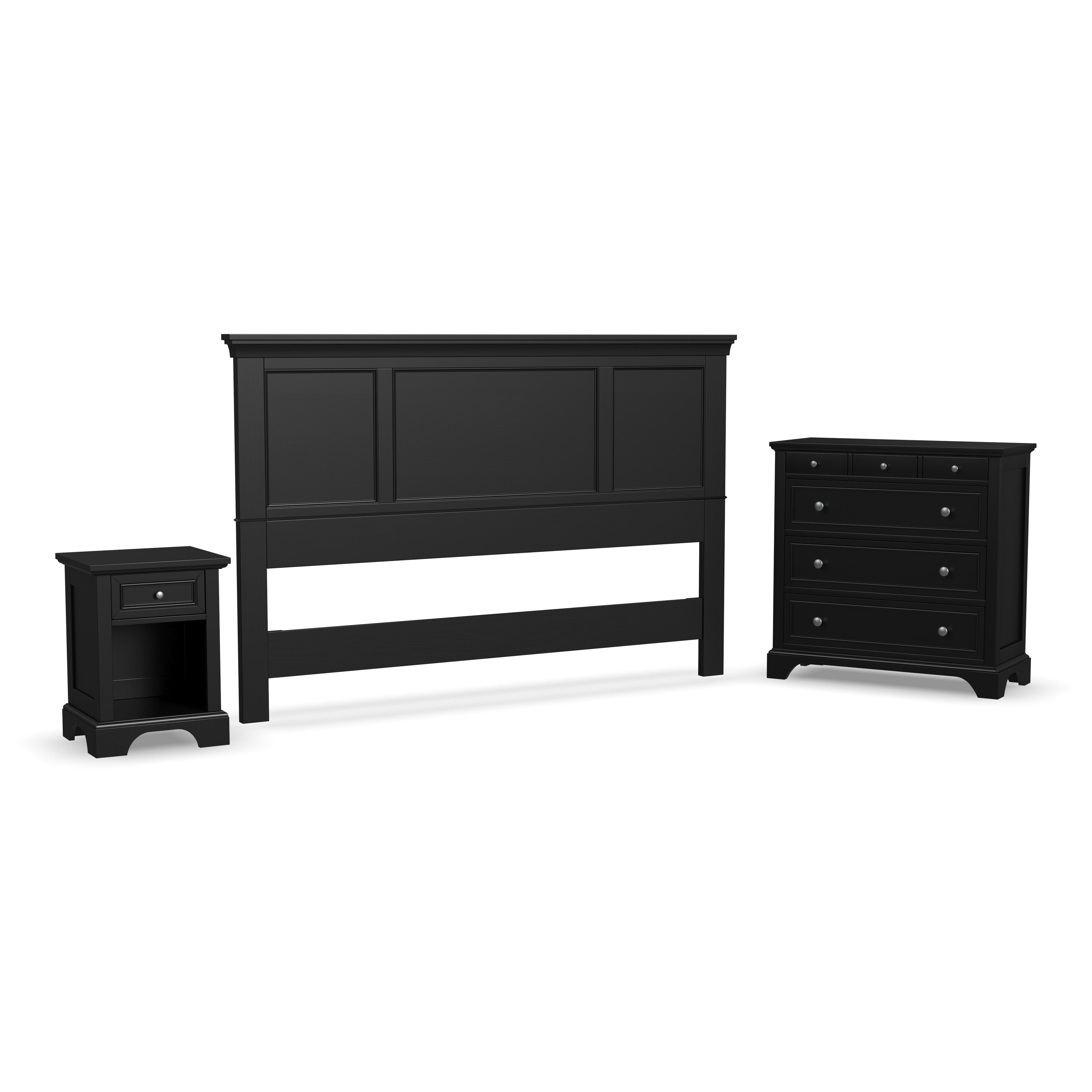 homestyles King Headboard, Nightstand and Chest 5531-6012