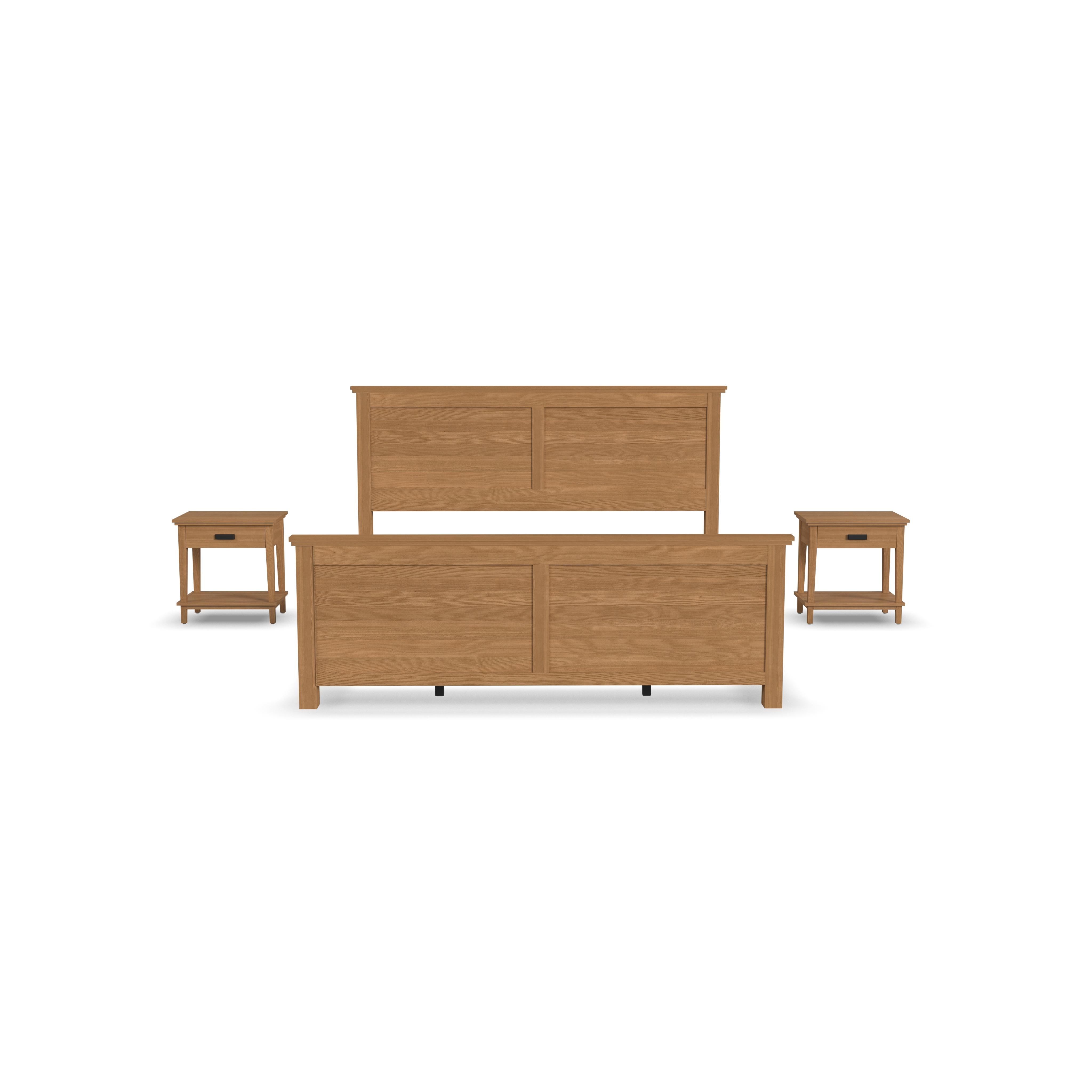 homestyles King Bed and Two Nightstands 5910-6015O