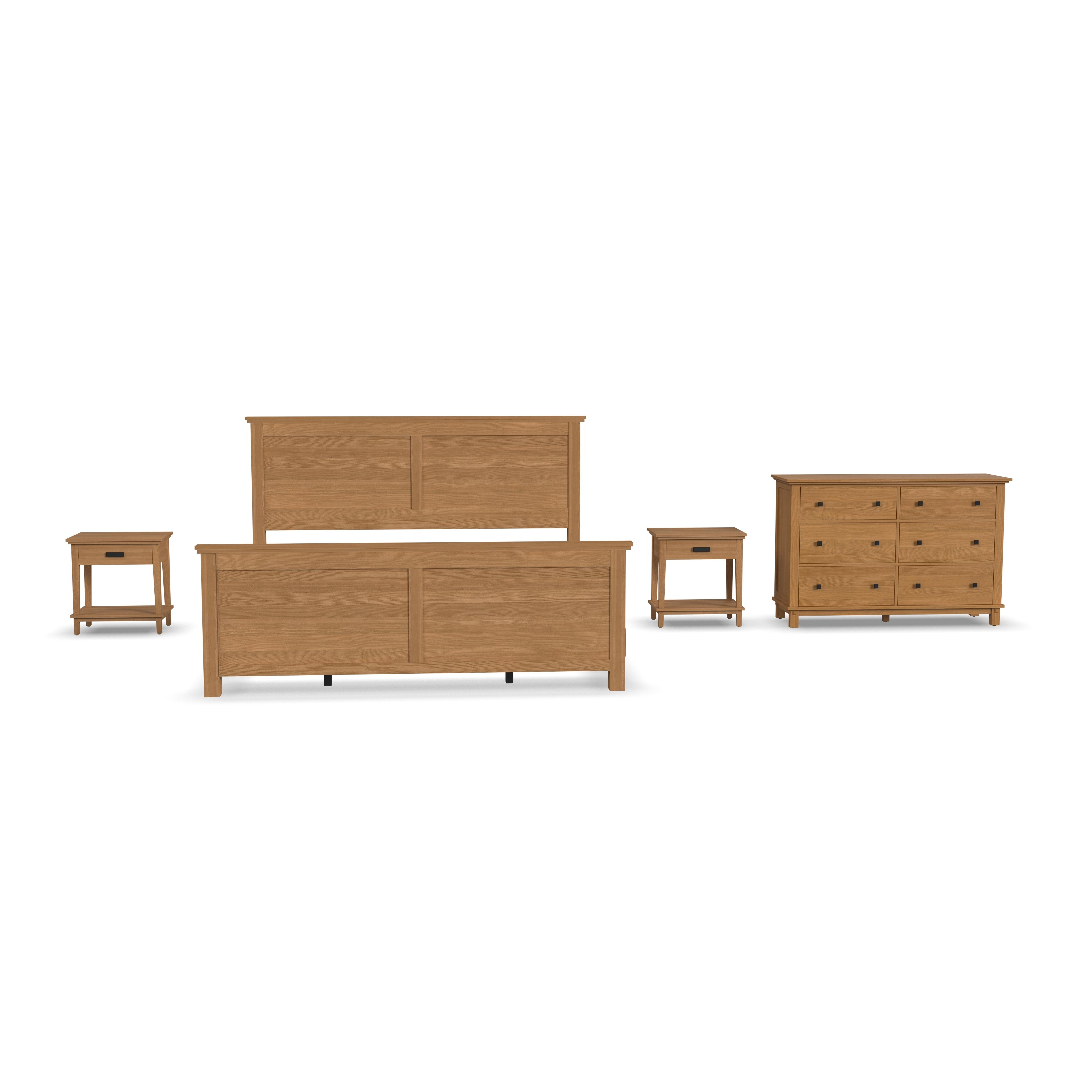 homestyles King Bed, Two Nightstands and Dresser 5910-6022O