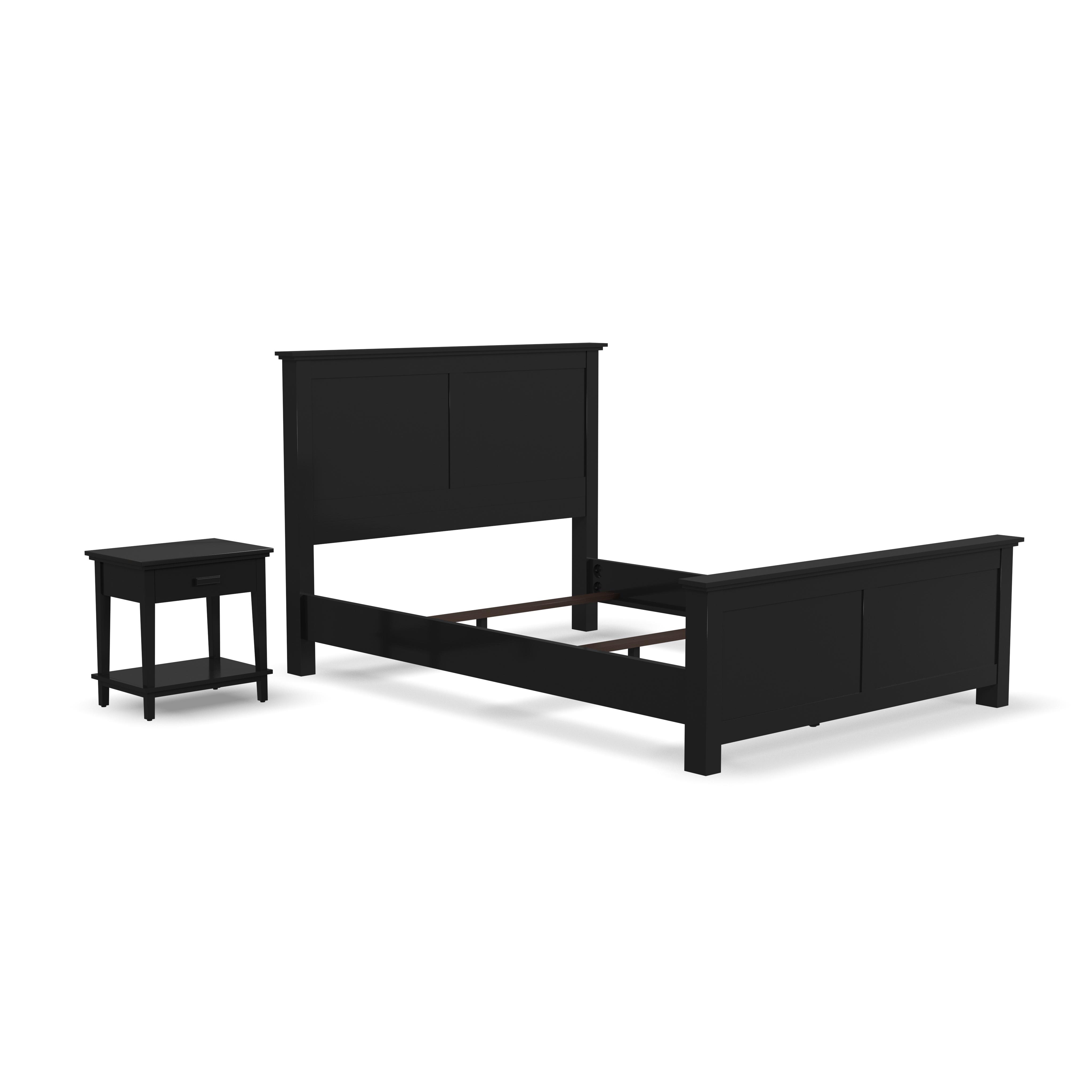 homestyles Queen Bed and Nightstand 5911-5013O