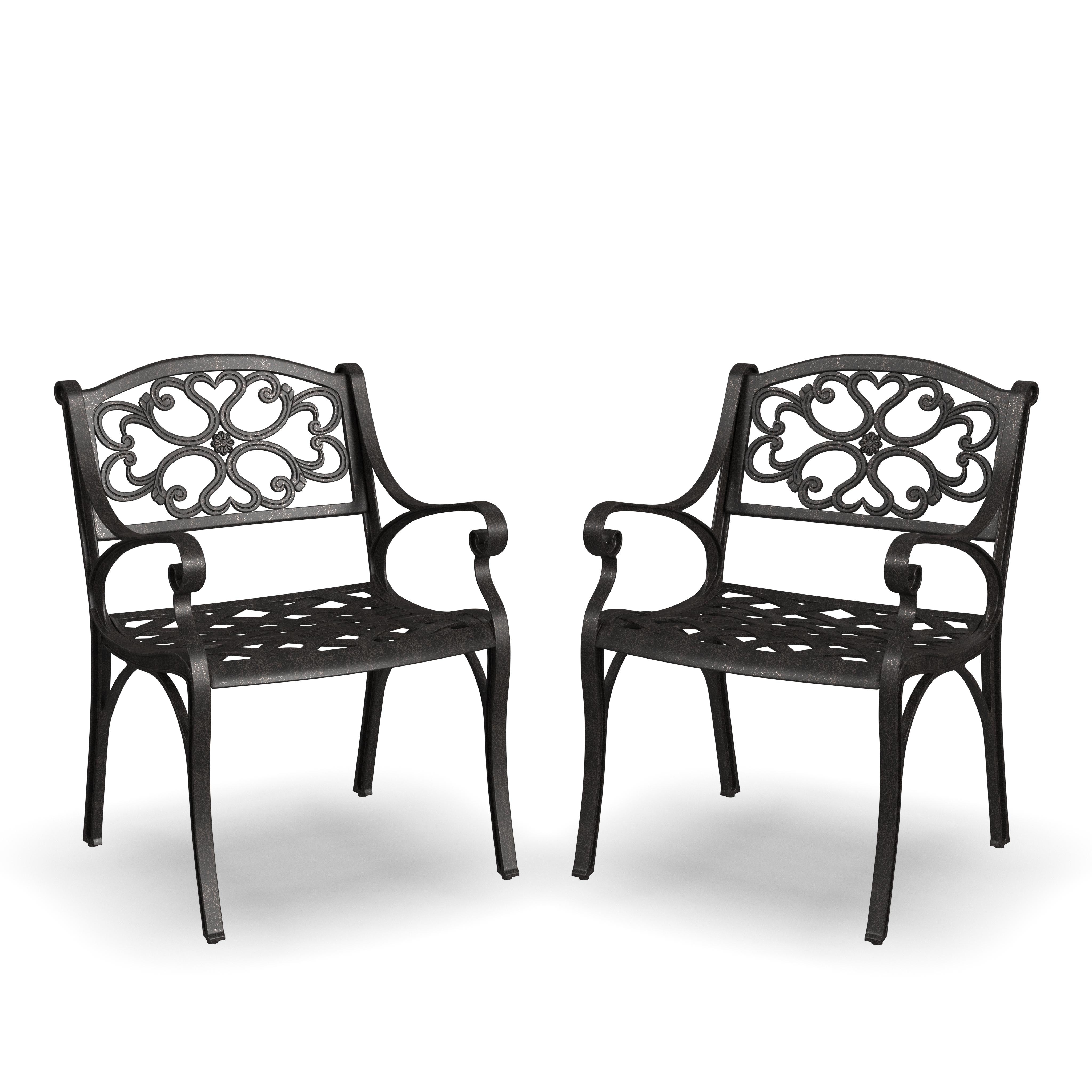 homestyles Outdoor Chair Pair 6655-80