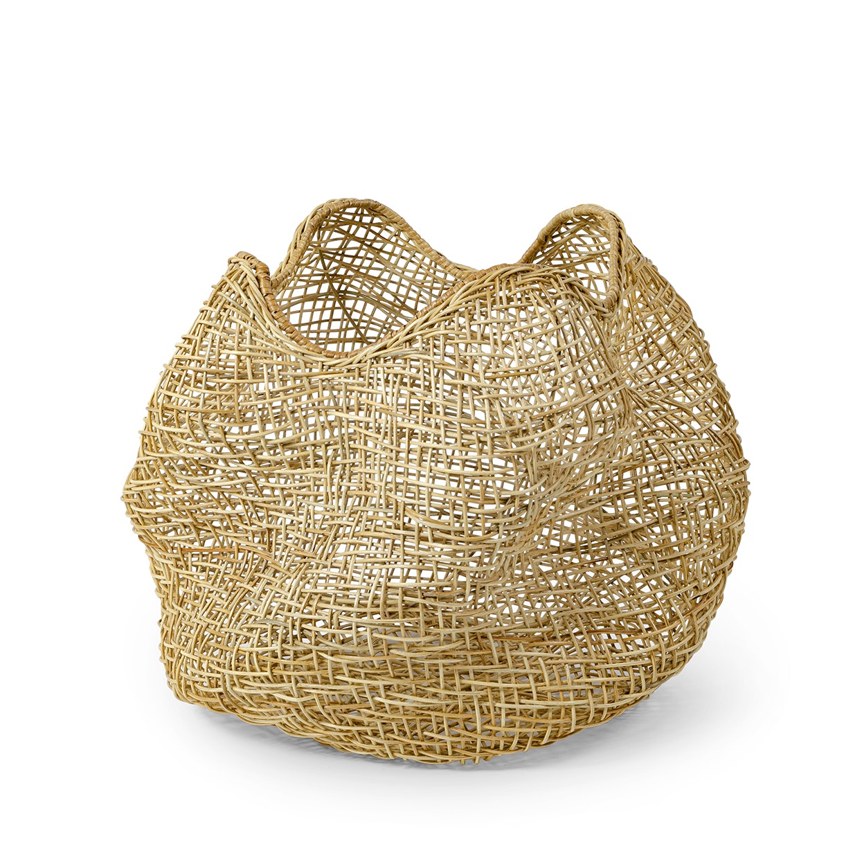 Palecek ANDORRA WICKER URN, LARGE NATURAL 1411-01