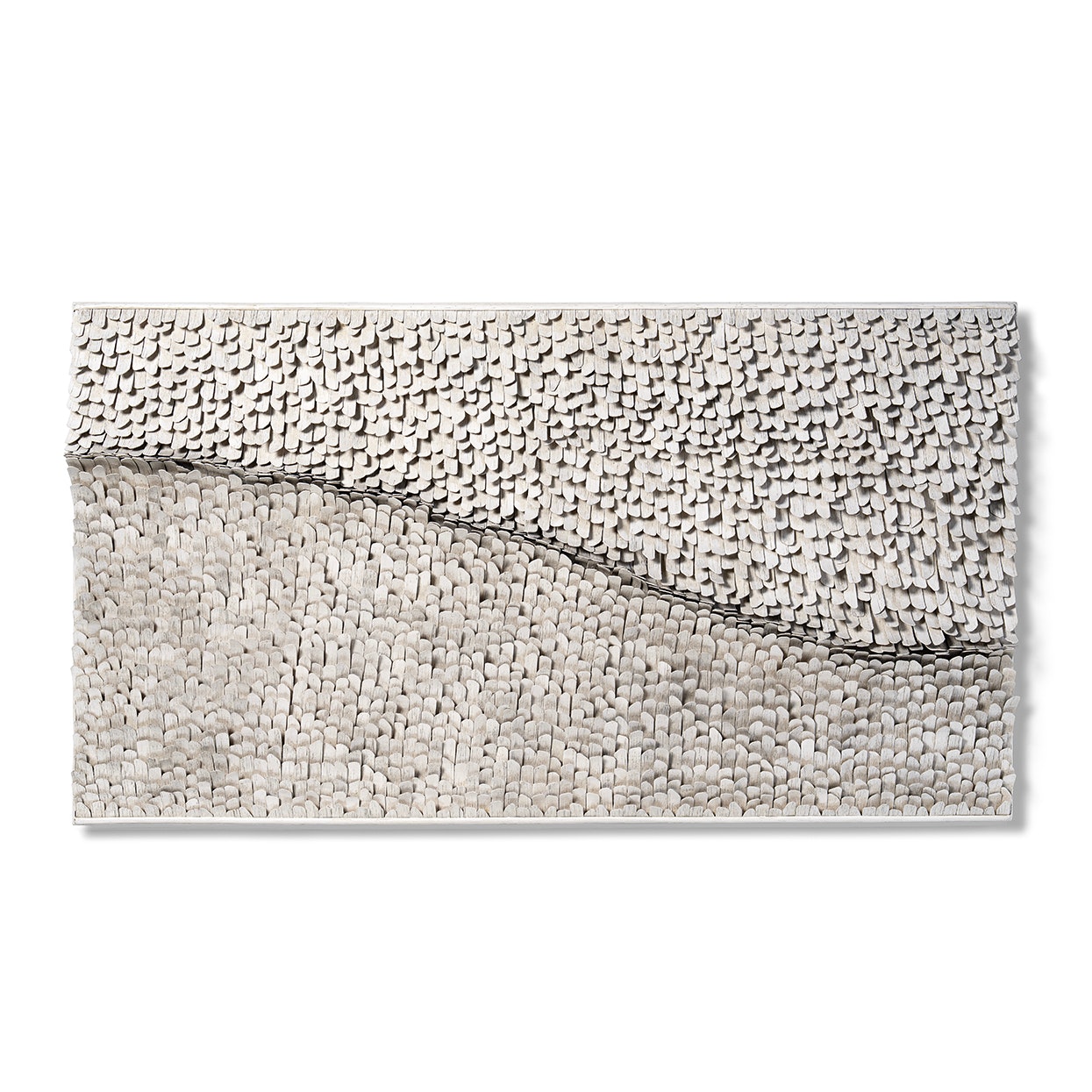 Palecek IONA RATTAN WALL DECOR LARGE, WHITEWASH 1542-03
