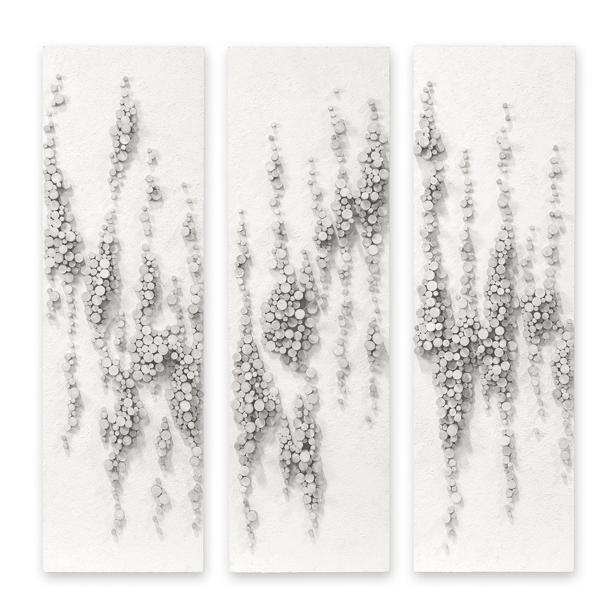 Palecek RAINFALL RATTAN WALL DECOR SET OF 3 1620-79
