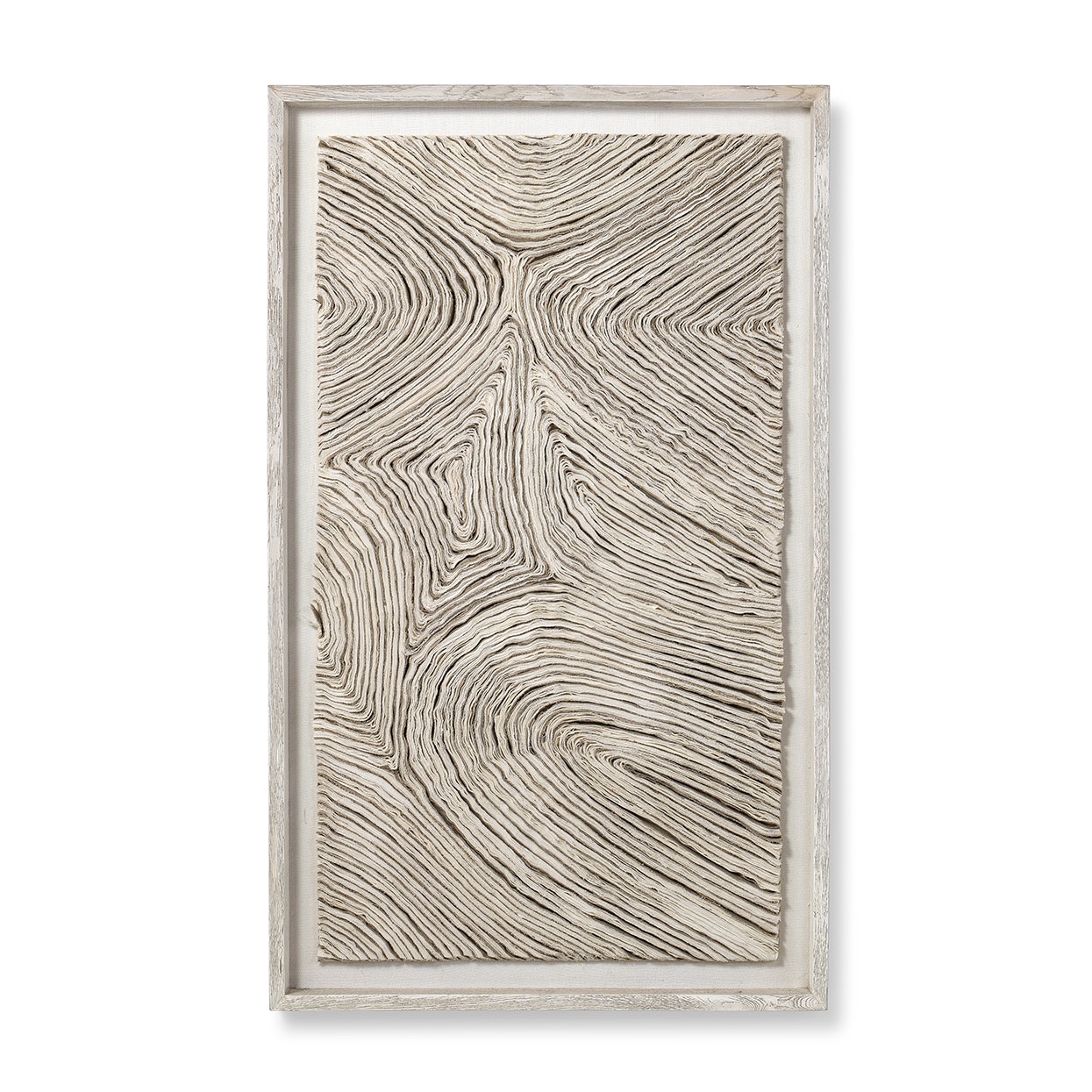 Palecek HARLOWE WALL DECOR RECTANGULAR, WHITE 1767-90