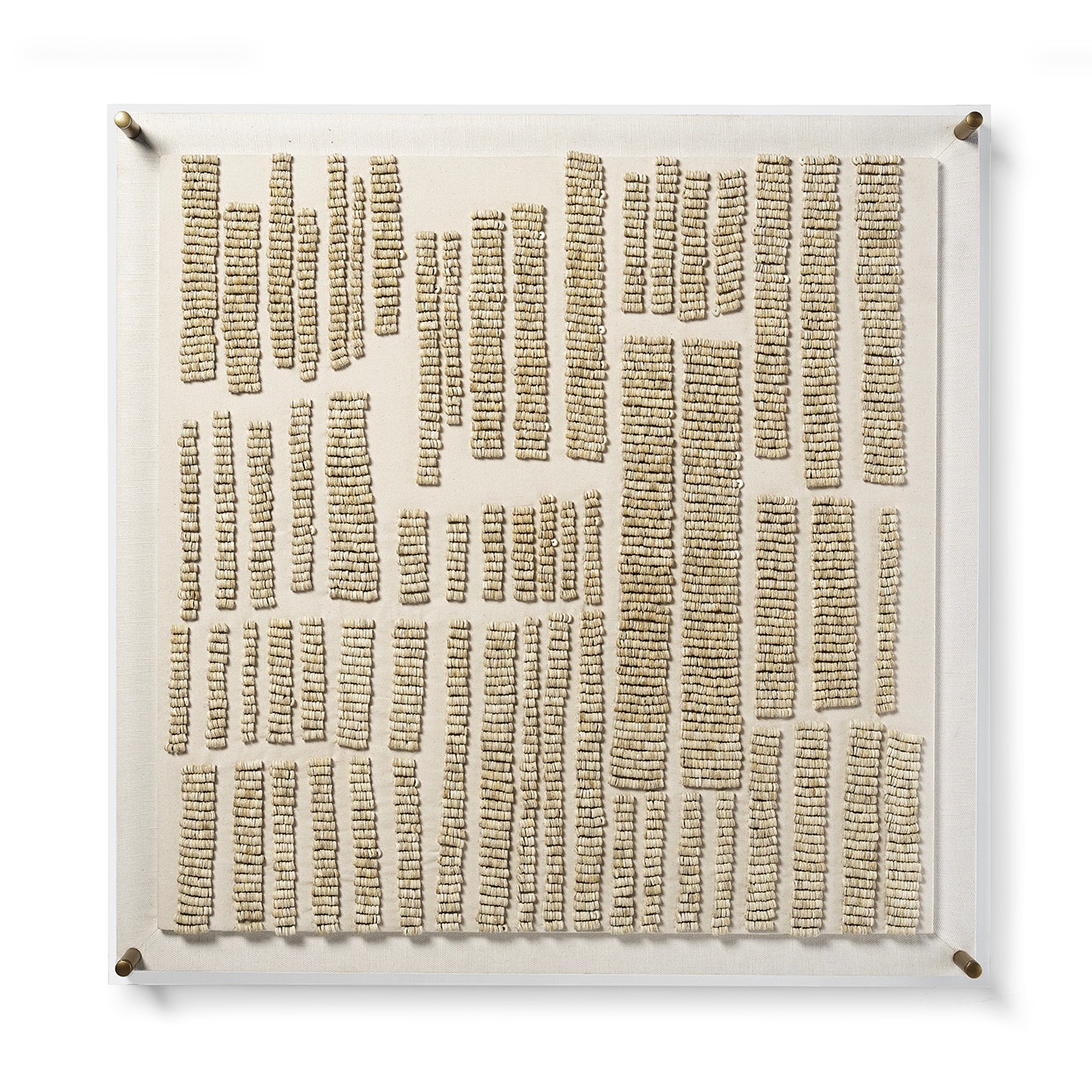 Palecek VERONA I WALL DECOR, BLEACHED COCO 1827-90