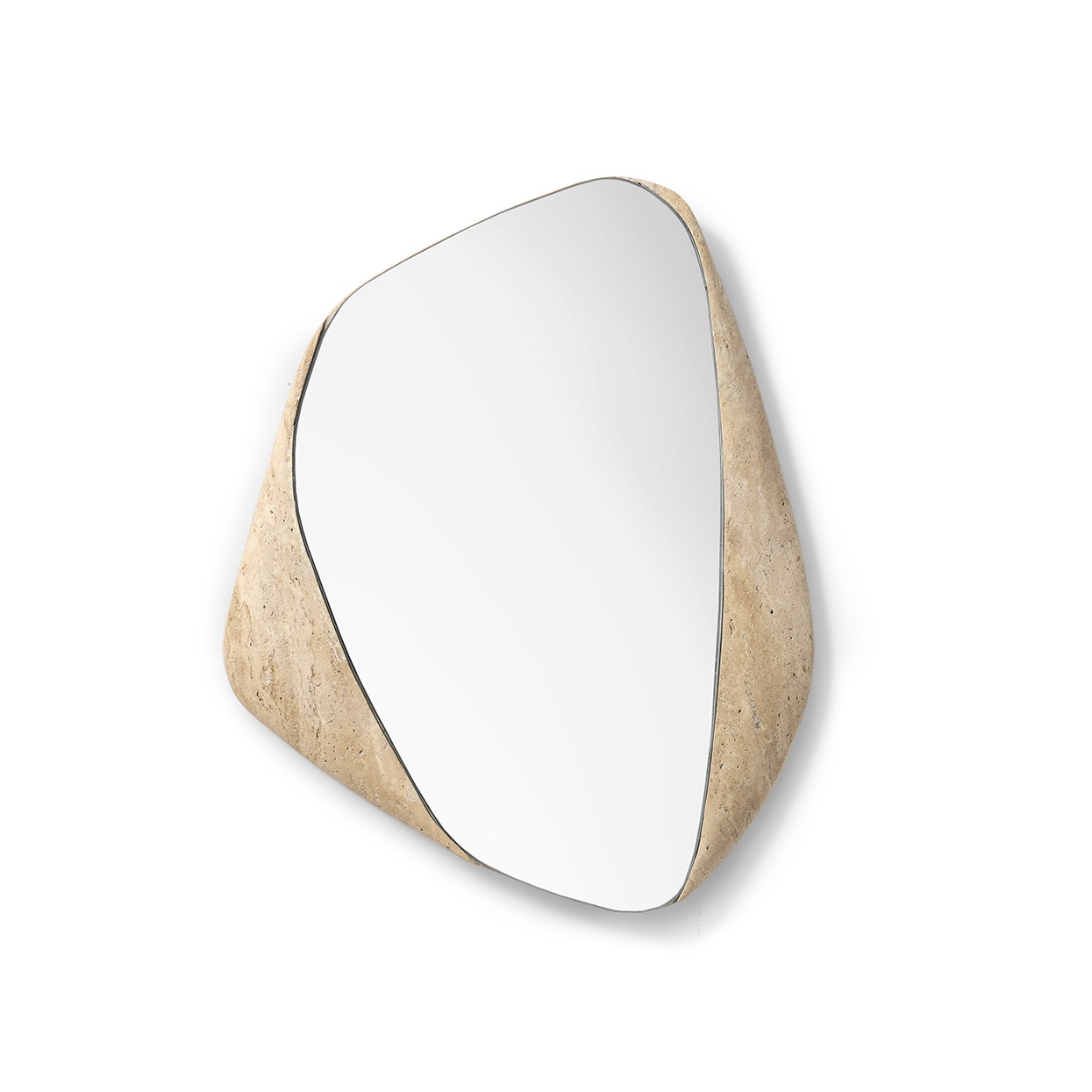 Palecek KIRA TRAVERTINE MIRROR, SMALL 1933-64