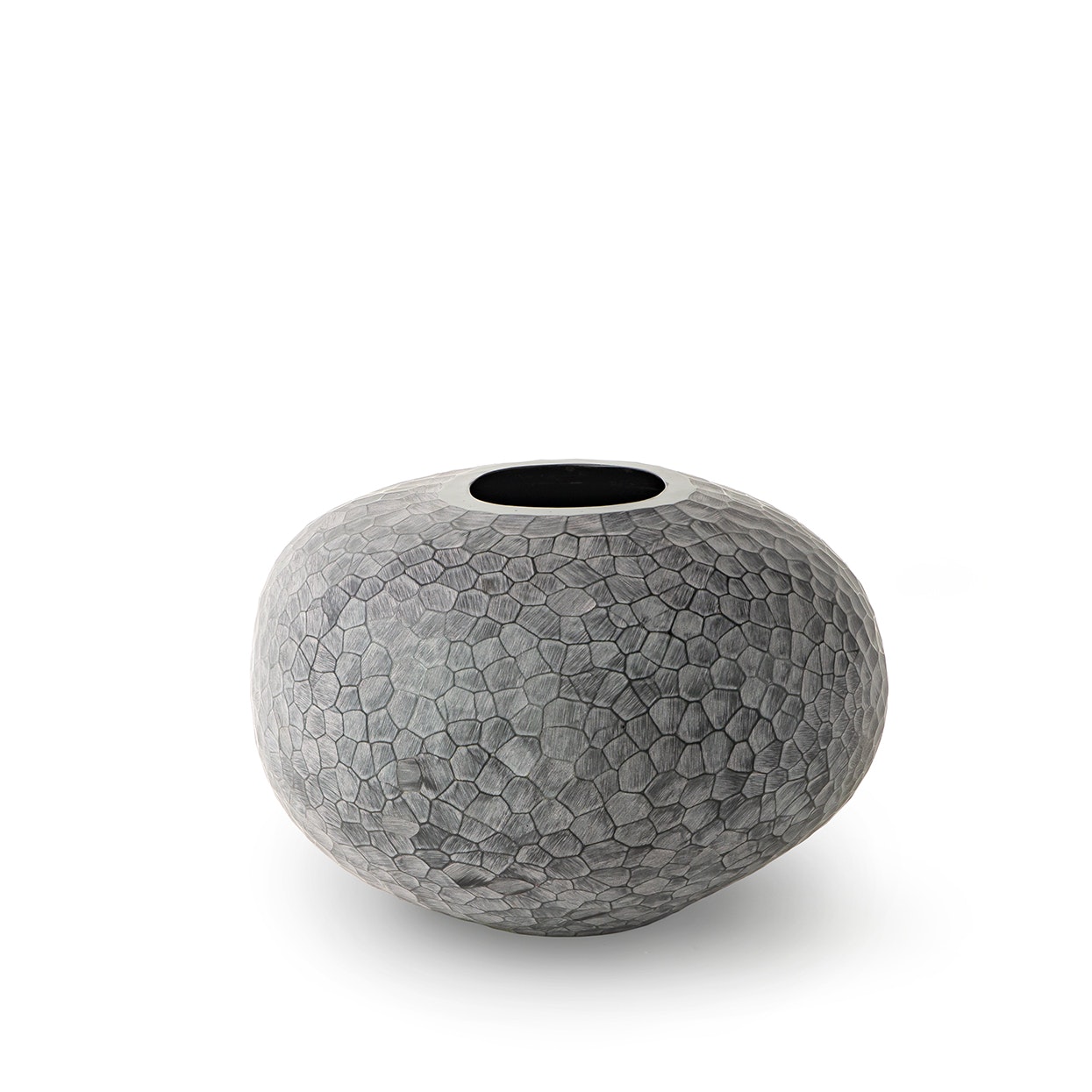Palecek LAGOS VASE SMALL, BLACK 1968-10