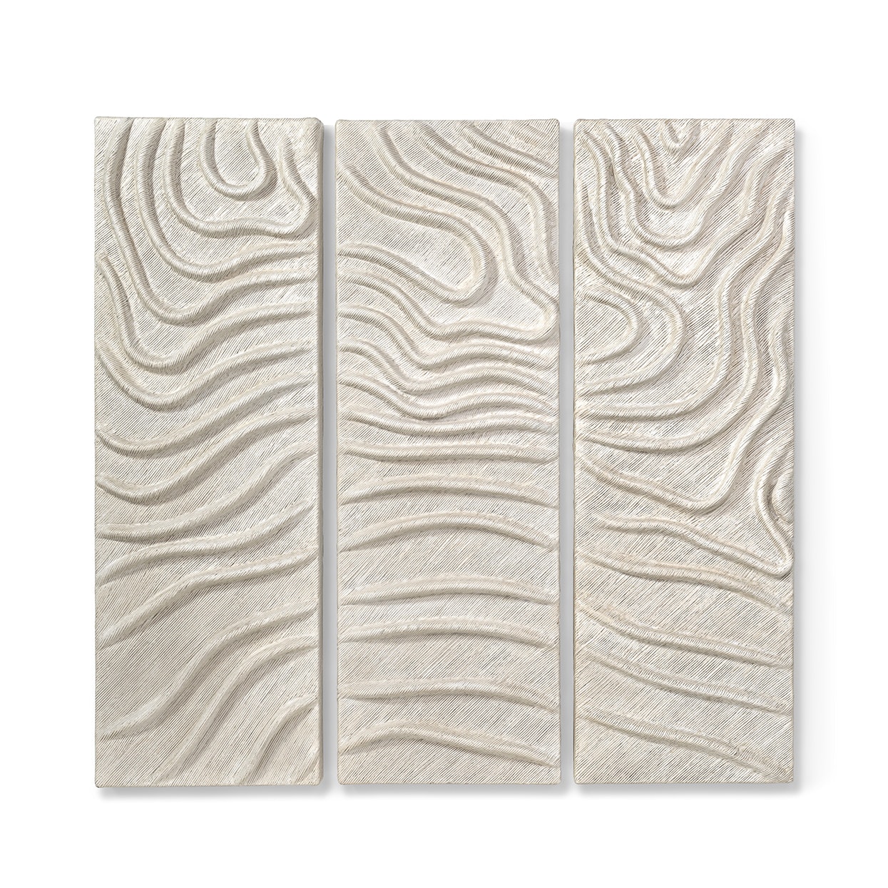 Palecek SAHARA RATTAN WALL DECOR SET OF 3 1978-03
