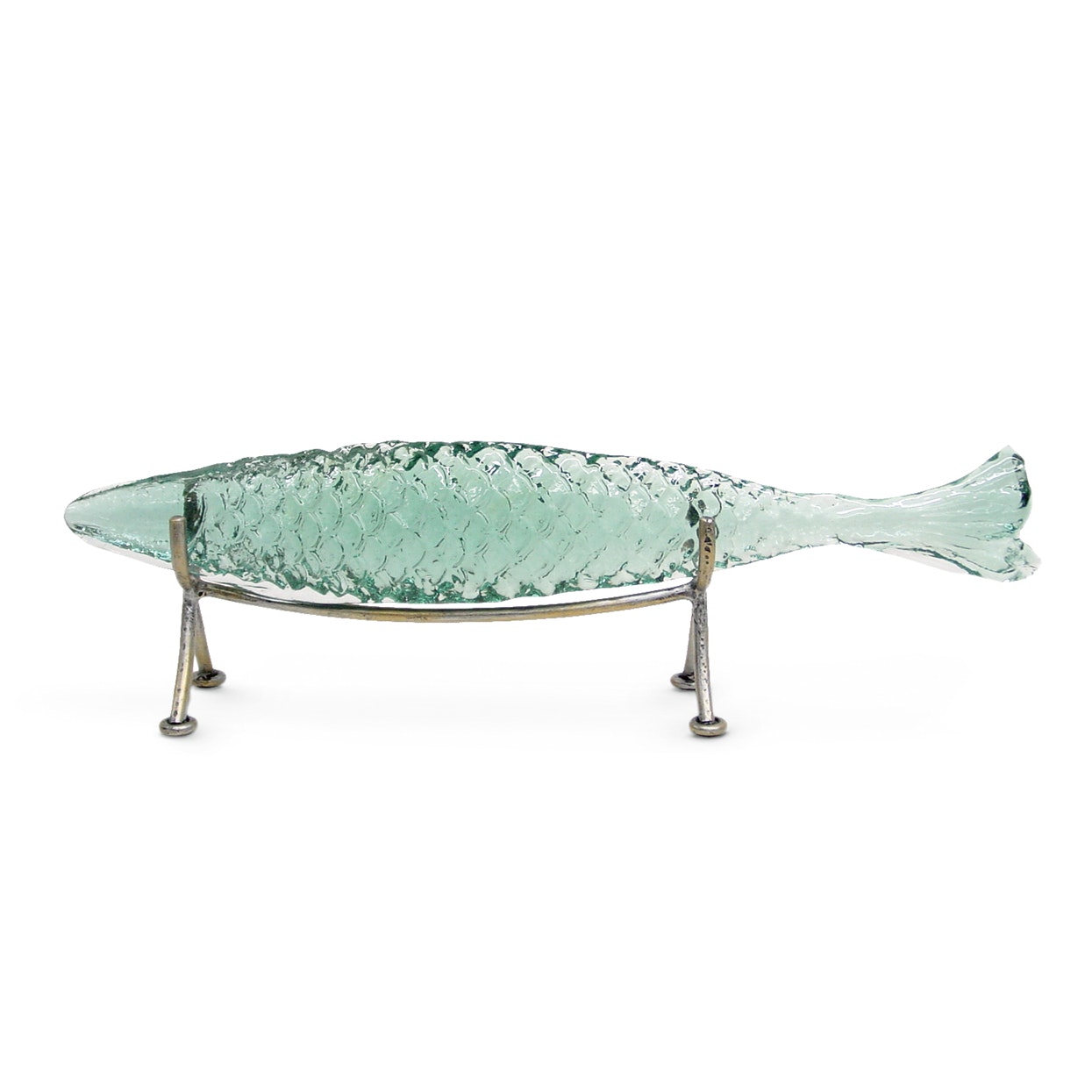 Palecek GLASS SAKANA FISH ON STAND SMALL 2082-79