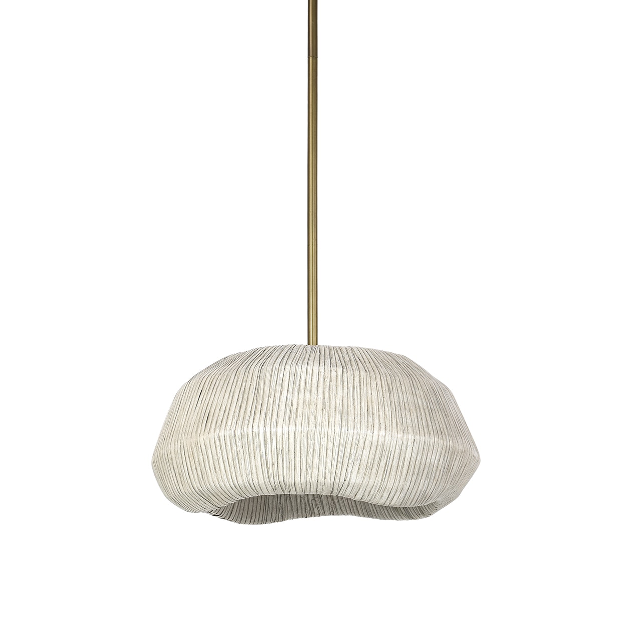 Palecek RAVENNA PENDANT SMALL, WHITEWASH 2201-79