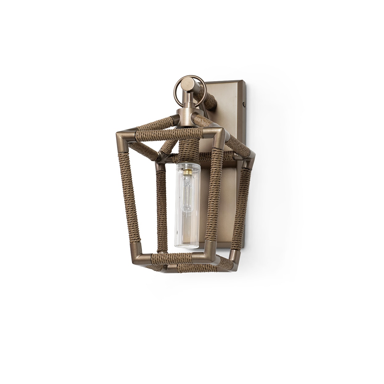 Palecek HOLLISTER OUTDOOR SCONCE, SMALL, NATURAL 2207-79