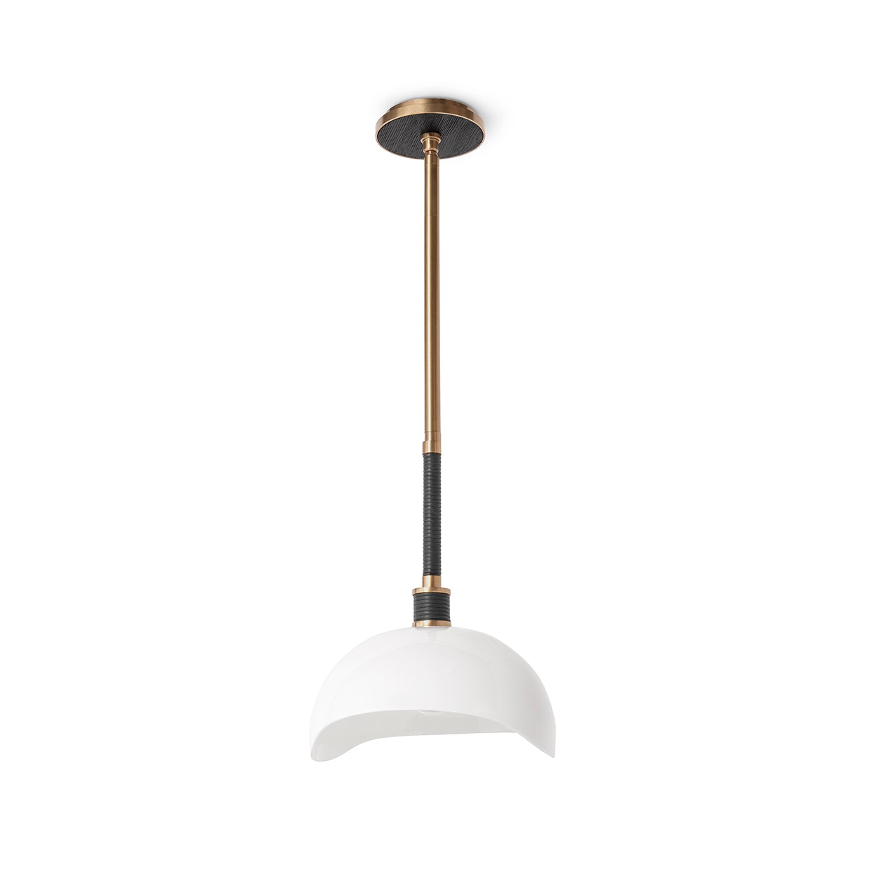 Palecek BROOKLYN PENDANT, BLACK 2249-79