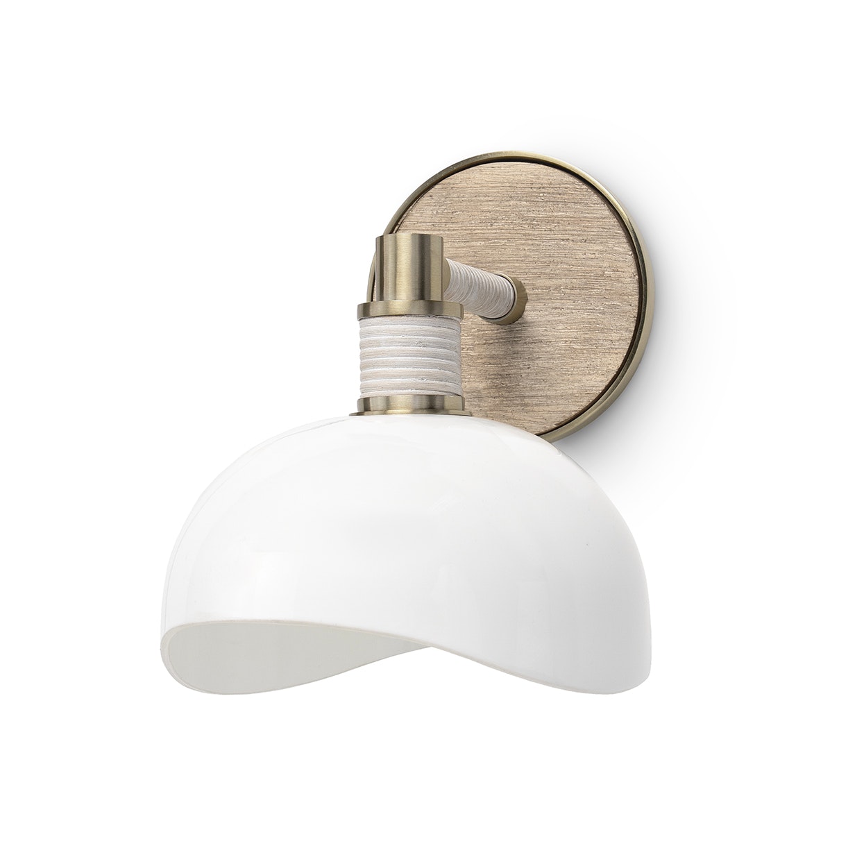 Palecek BROOKLYN SCONCE, OAK 2267-96