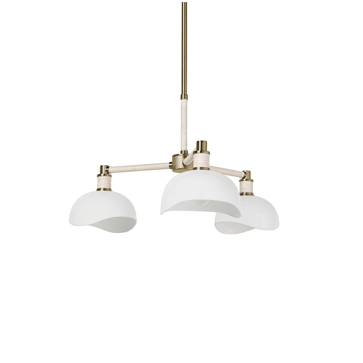 Palecek BROOKLYN CHANDELIER SMALL, OAK 2316-96
