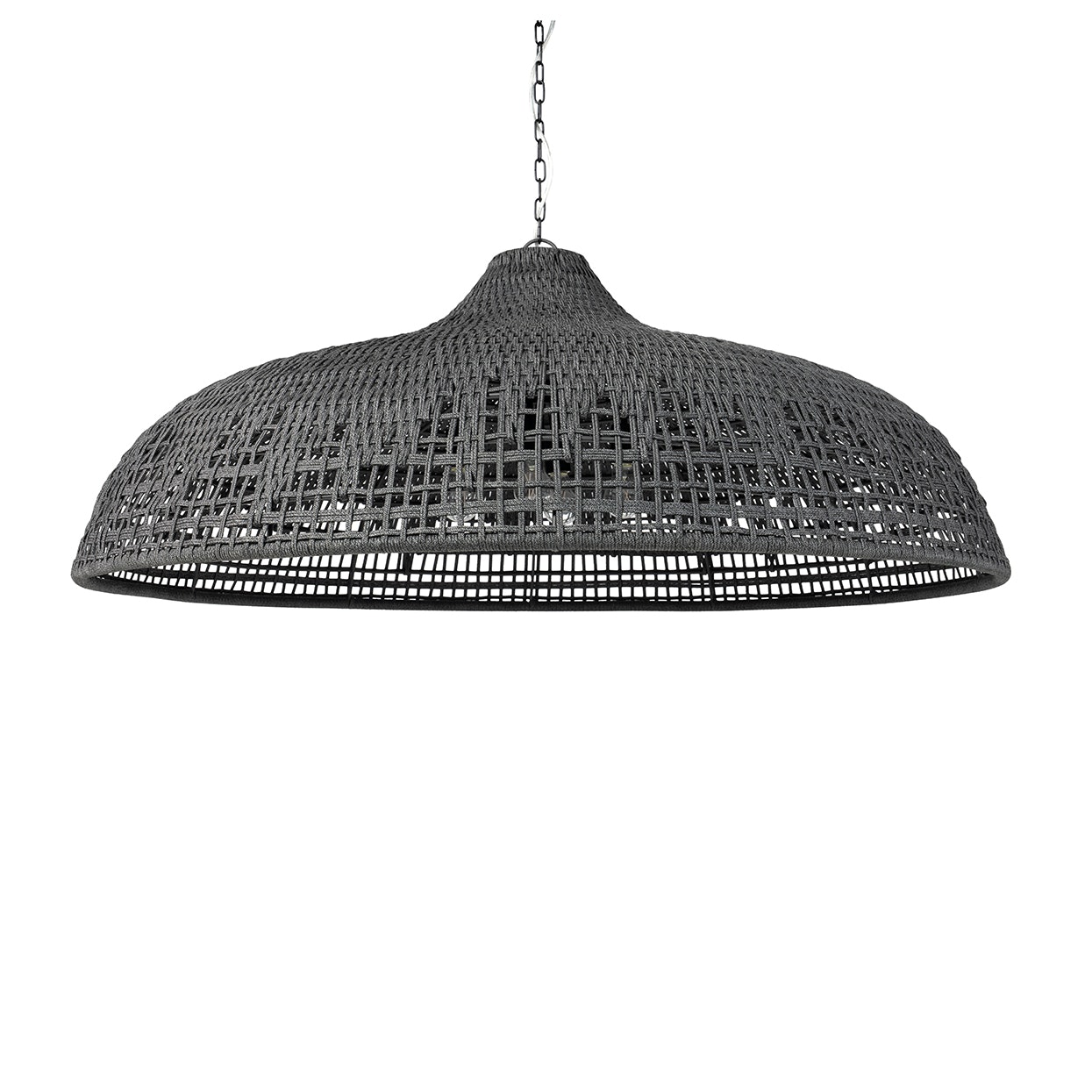 Palecek WESTERLY OUTDOOR CHANDELIER 54", CHARCOAL 2340-31