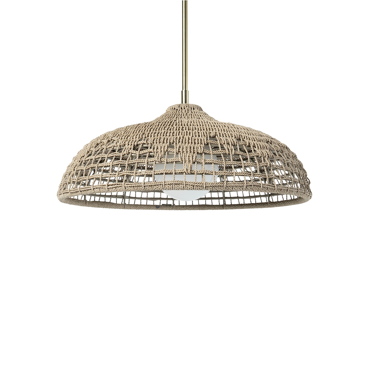 Palecek WESTERLY OUTDOOR PENDANT 30", NATURAL 2384-79