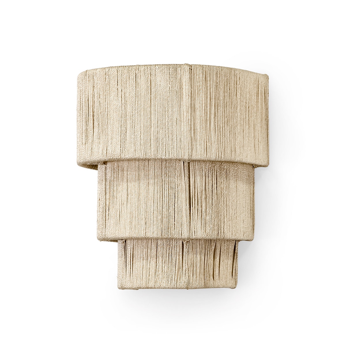 Palecek EVERLY 3 TIERED SCONCE, NATURAL 2445-79