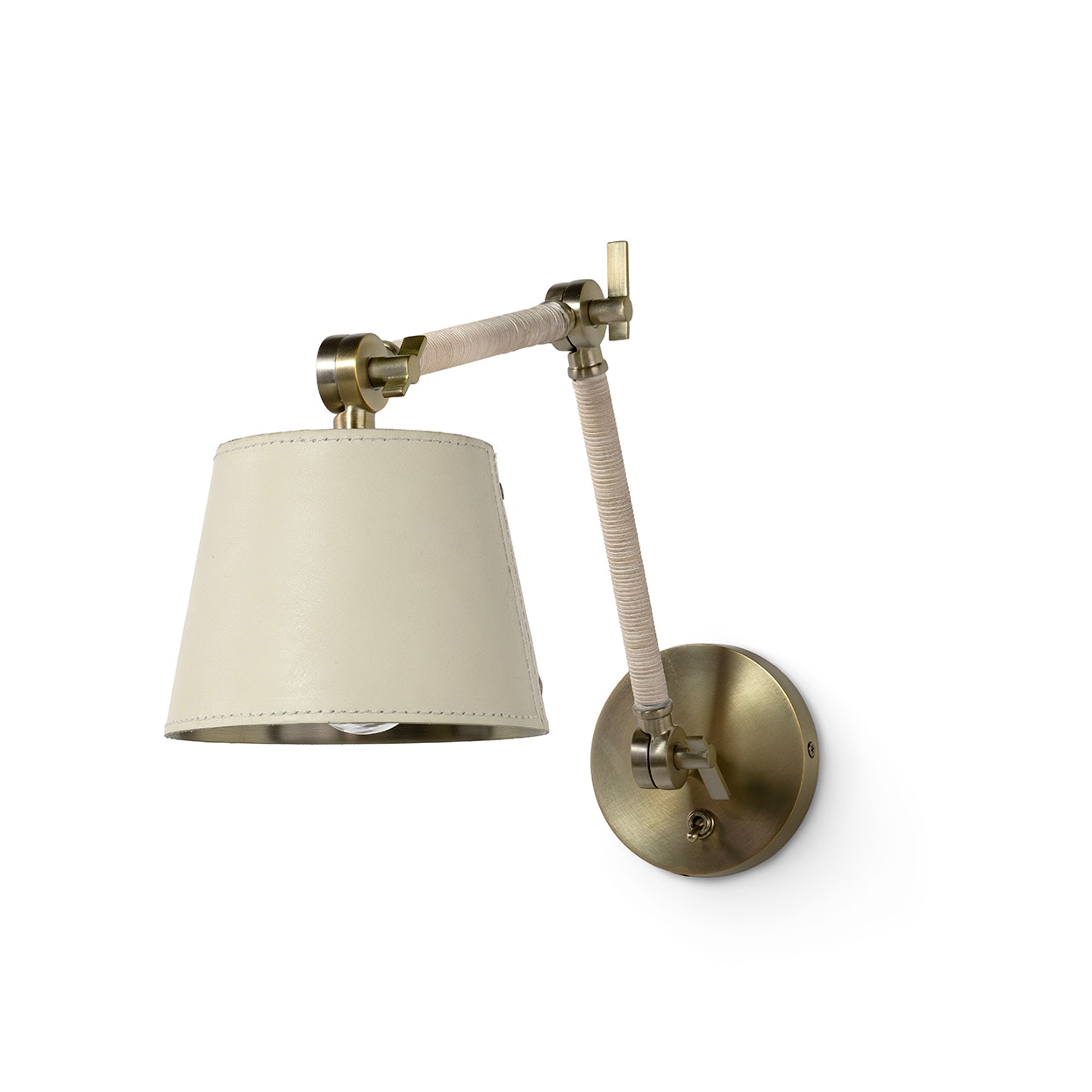 Palecek HENDRICK ARTICULATING SCONCE, CREAM 2741-41