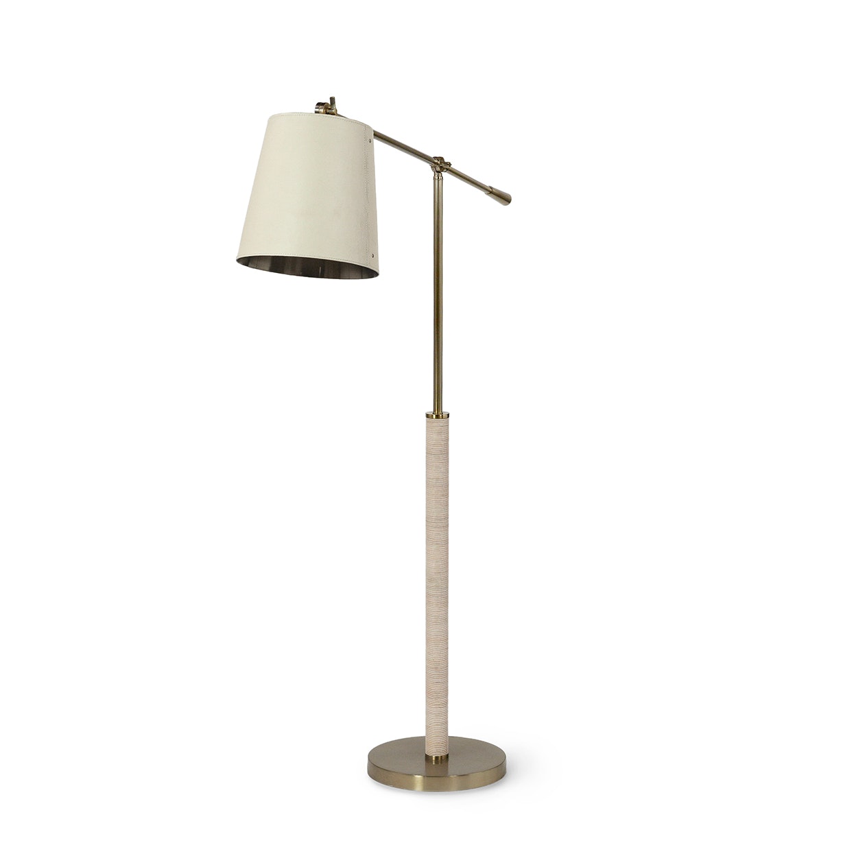 Palecek HENDRICK FLOOR LAMP, CREAM 2743-41