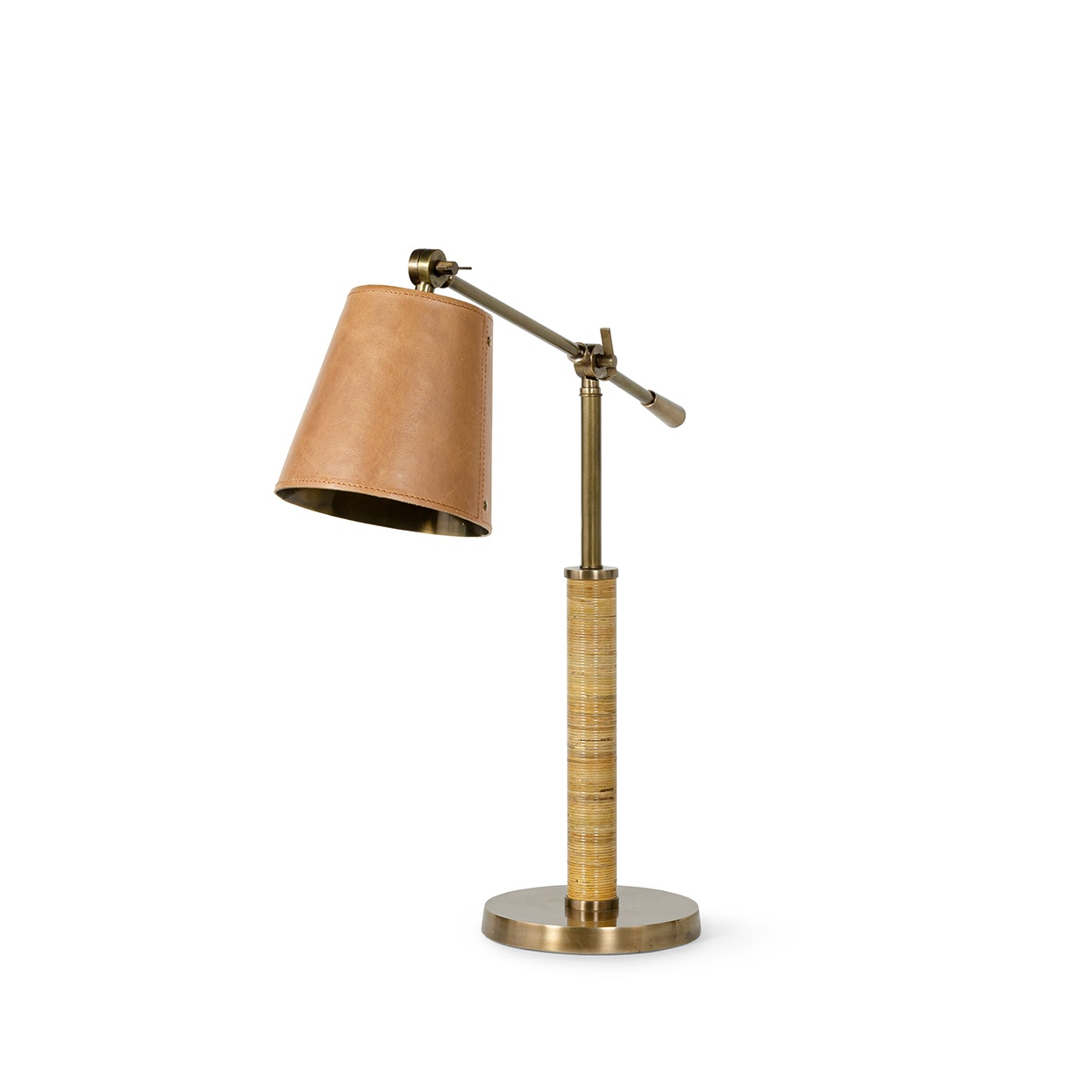 Palecek HENDRICK TASK LAMP, COGNAC 2749-79