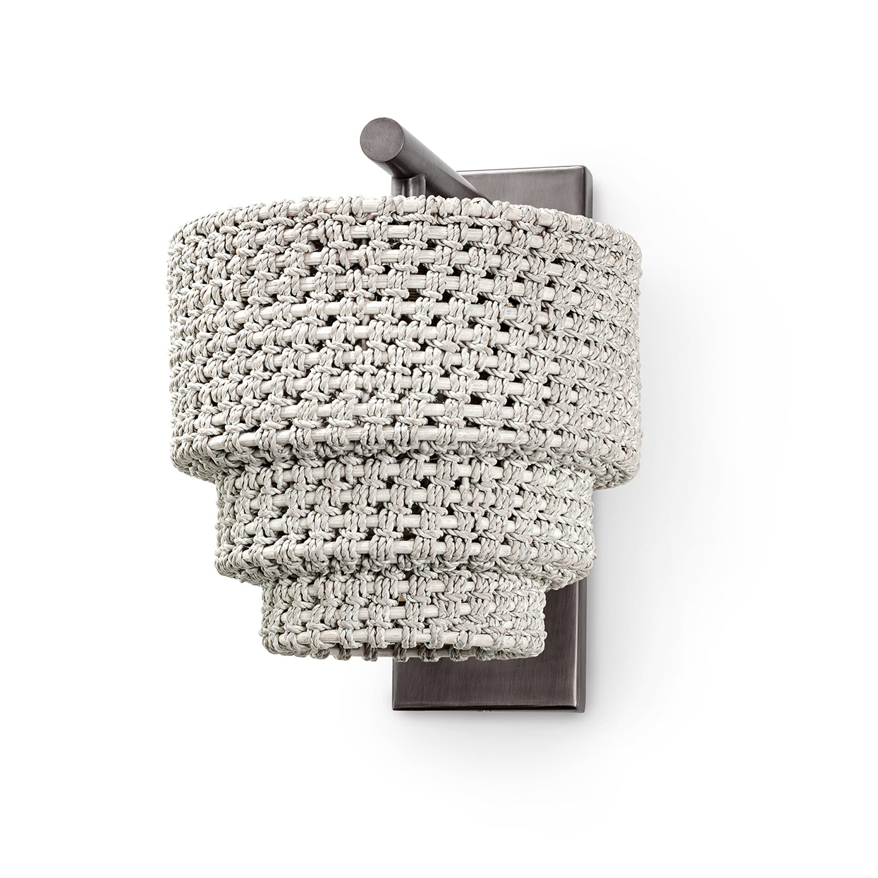 Palecek VERANDA SCONCE WHITEWASH BRONZE 2752-10