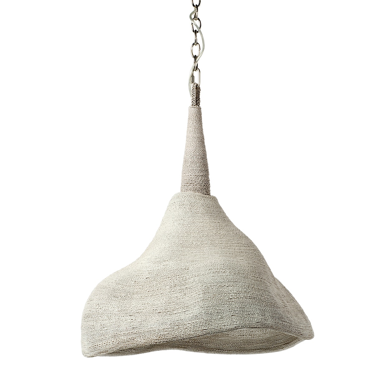 Palecek JADEN CHANDELIER FLARE, WHITE 2850-79