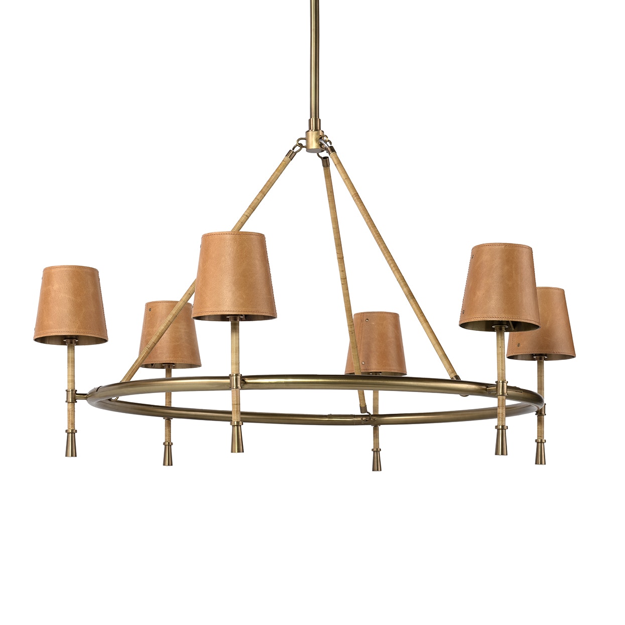 Palecek HENDRICK CHANDELIER, COGNAC 2872-79