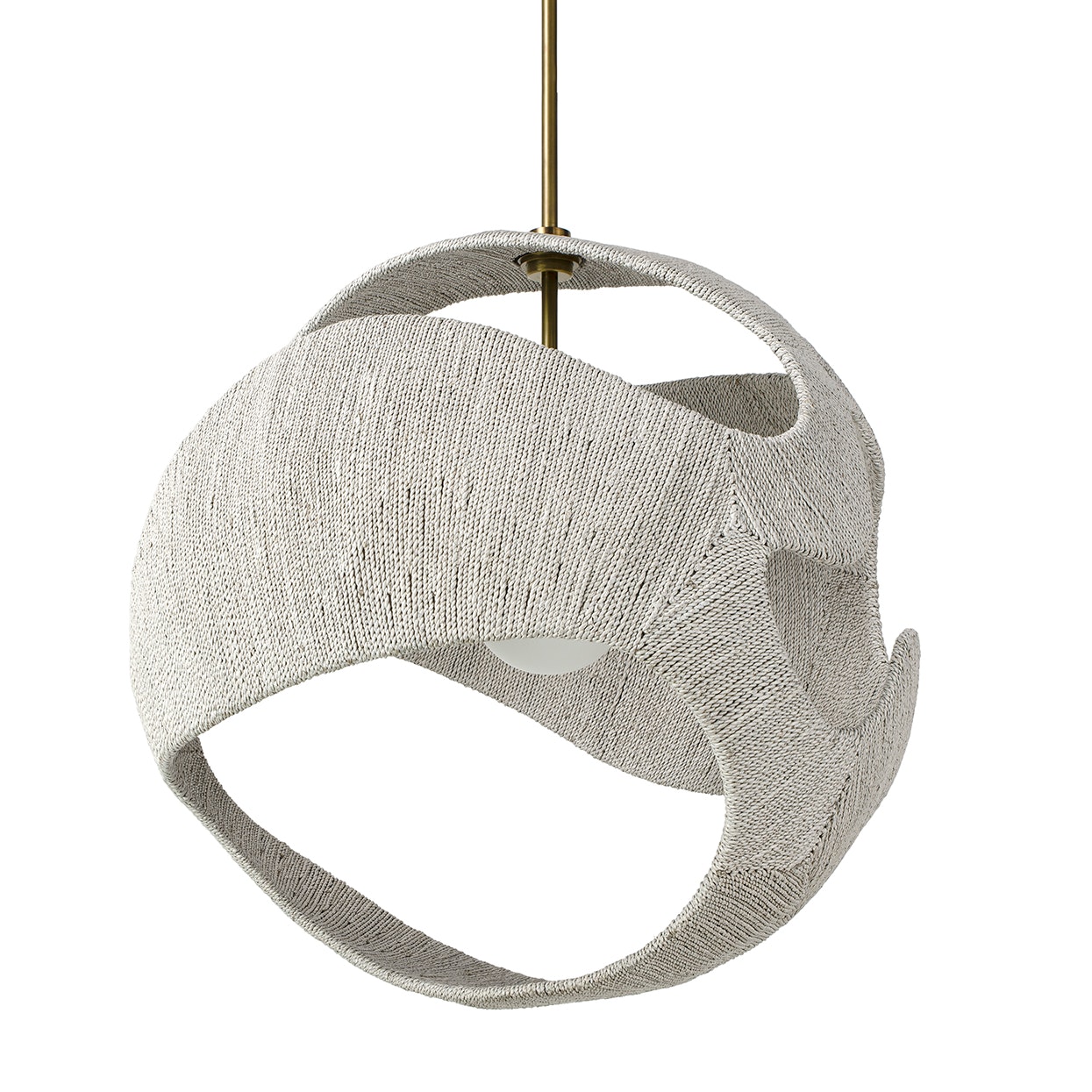 Palecek CORSICA PENDANT LARGE, WHITE 2965-79