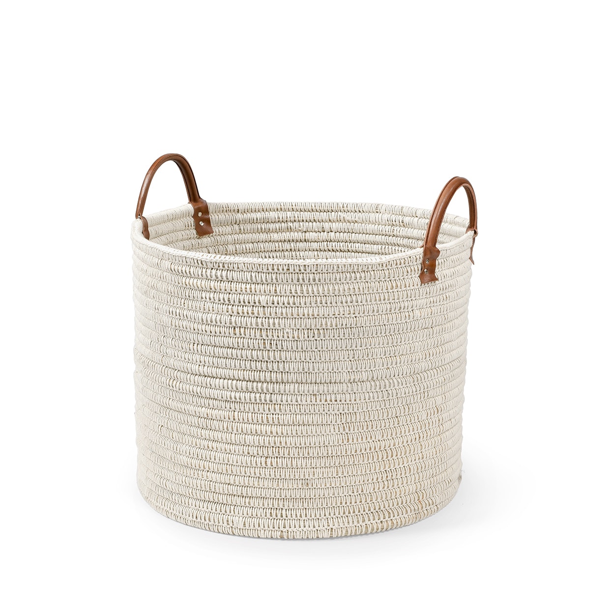 Palecek CAIRO PLANTER BASKET WHITE 3159-05