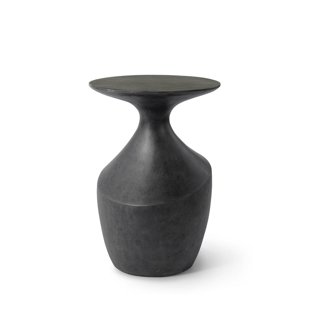 Palecek CHELSEA OUTDOOR SIDE TABLE TALL, CHARCOAL 6168-31