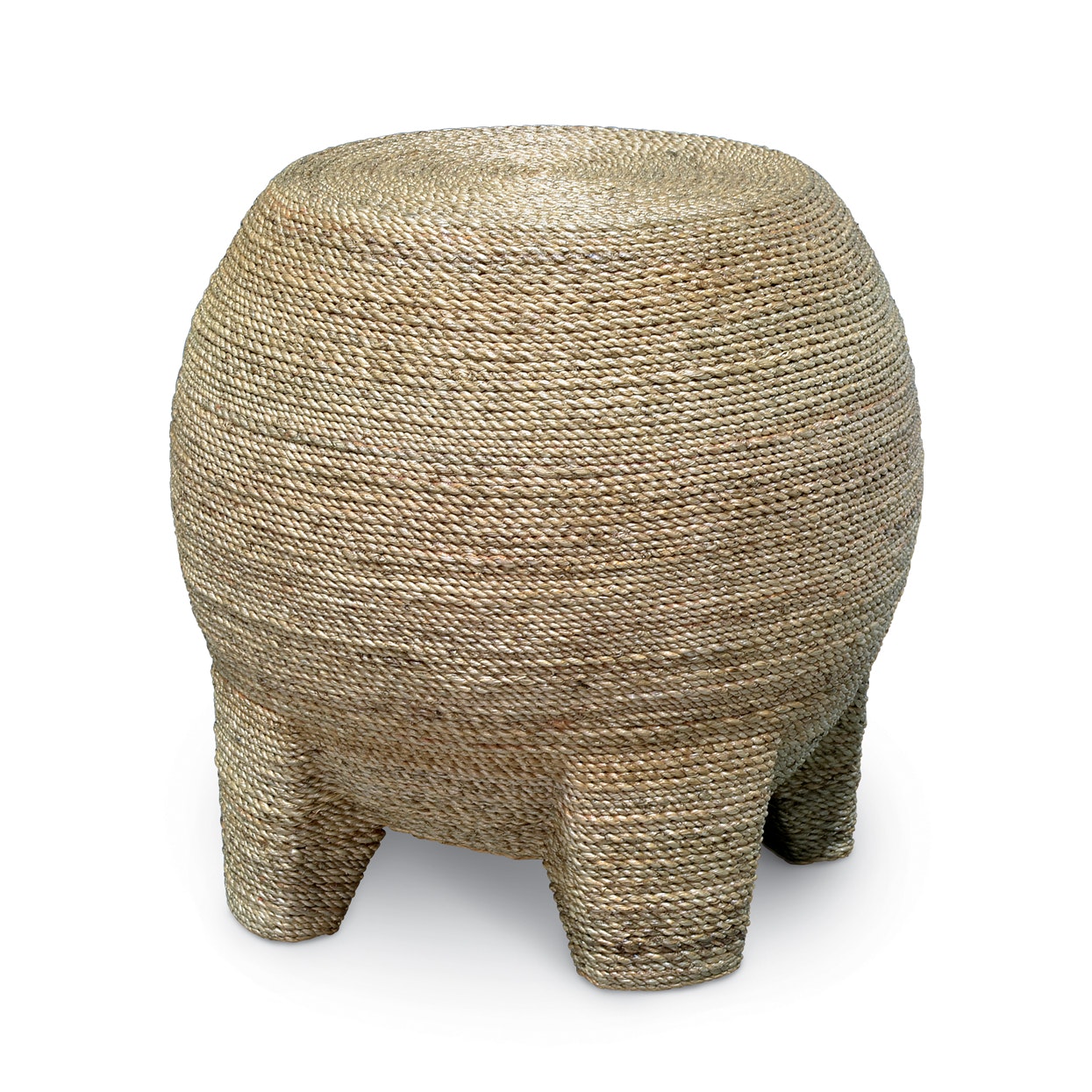 Palecek WRAPPED ROPE BULB STOOL/TABLE 6249-01