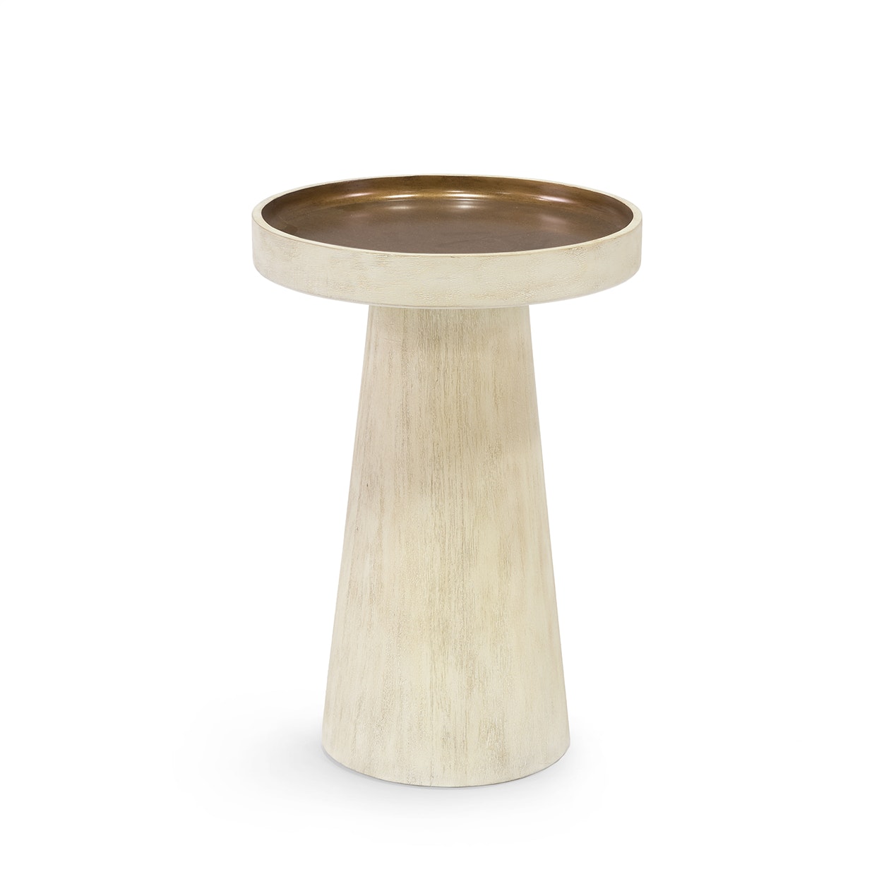 Palecek ORSON SIDE TABLE WHITE 6523-68