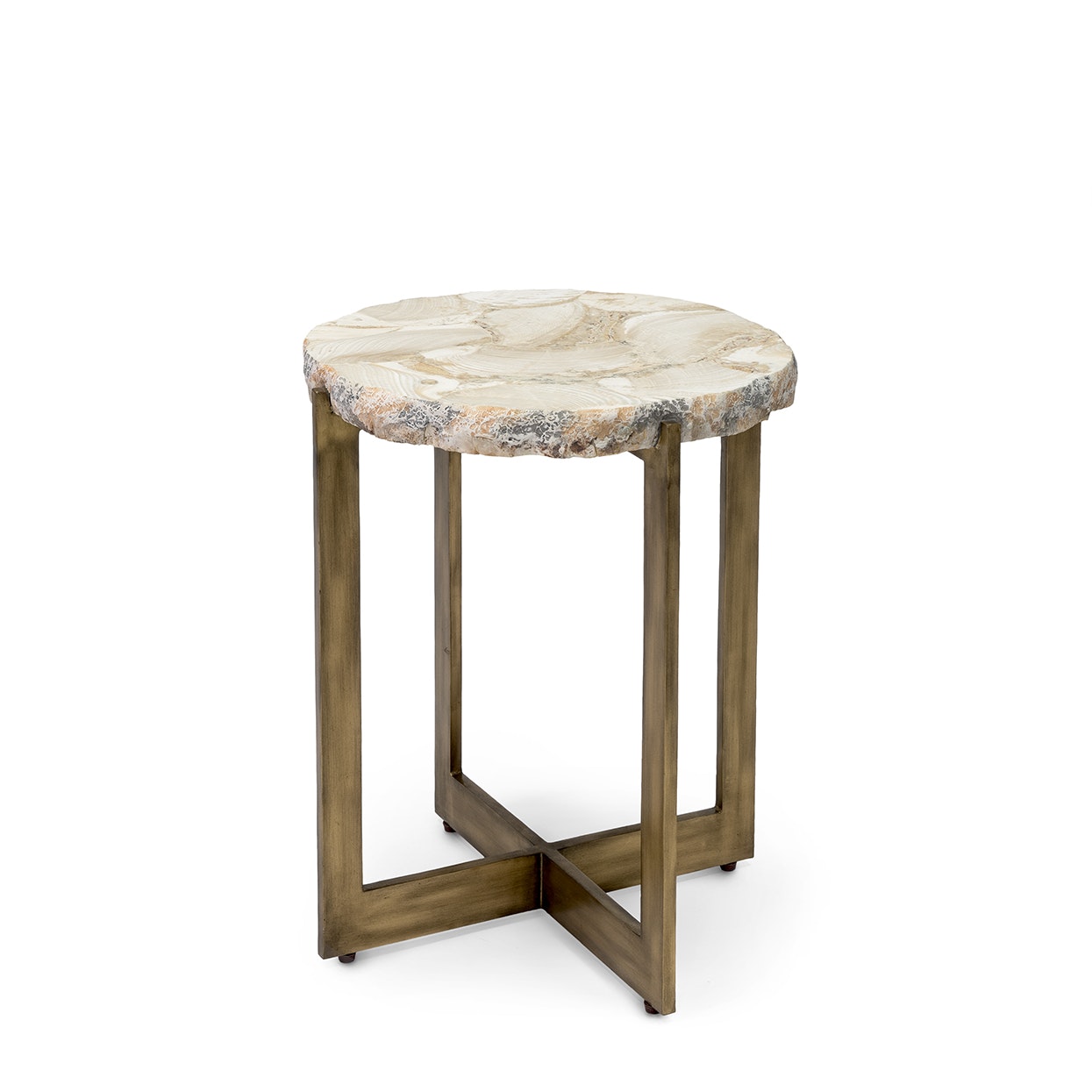 Palecek DURHAM FOSSILIZED CLAM SIDE TABLE 6583-79