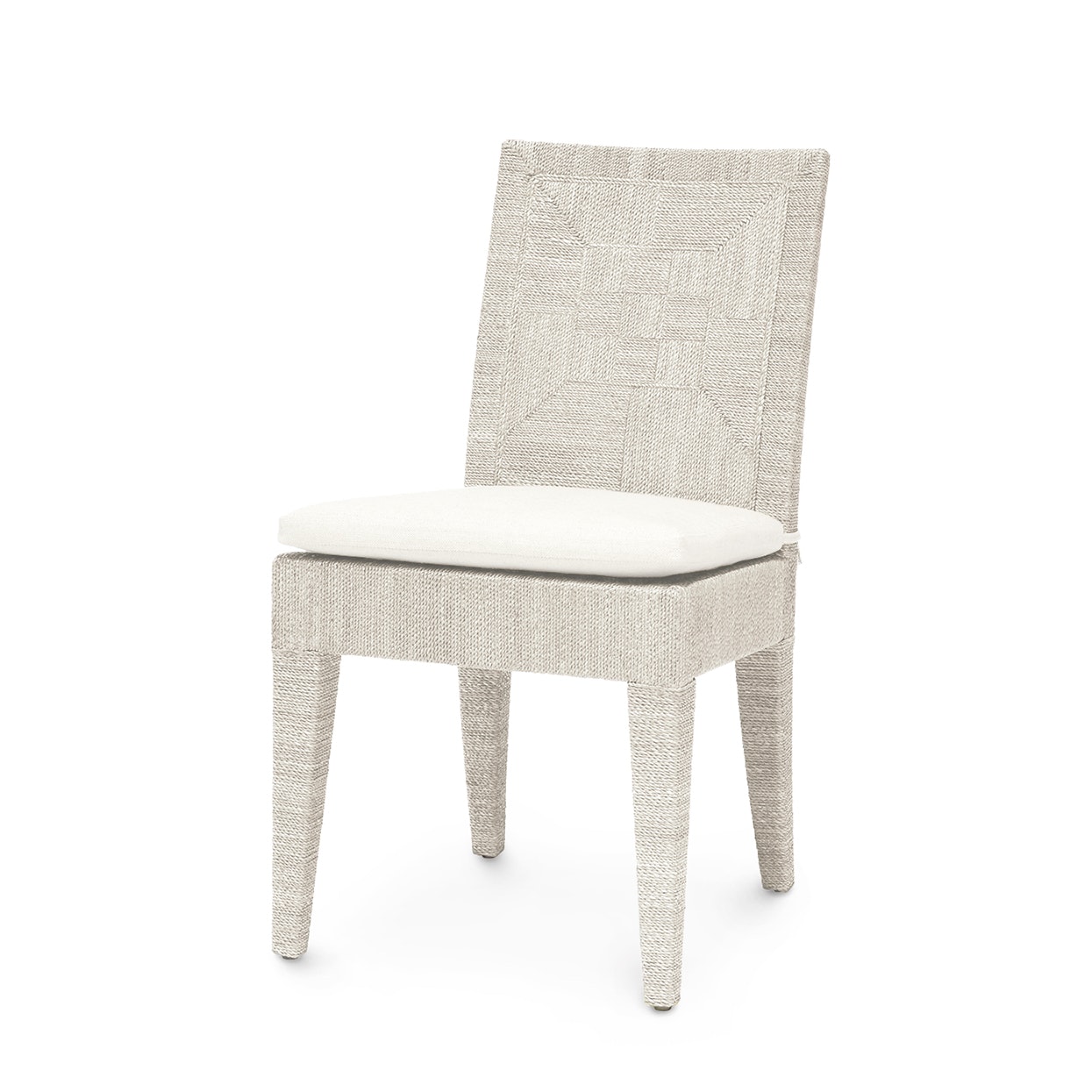 Palecek WOODSIDE DINING CHAIR, WHITE SAND 7004-03