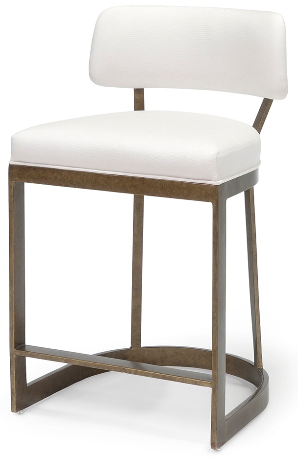 Palecek CONRAD 24" COUNTER STOOL GOLD 7033