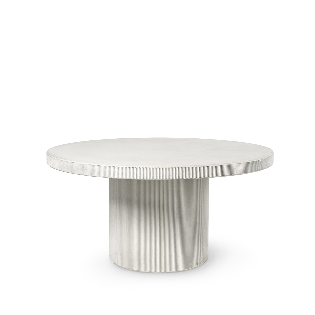 Palecek LARGO OUTDOOR DINING TABLE, WHITE 7087-18