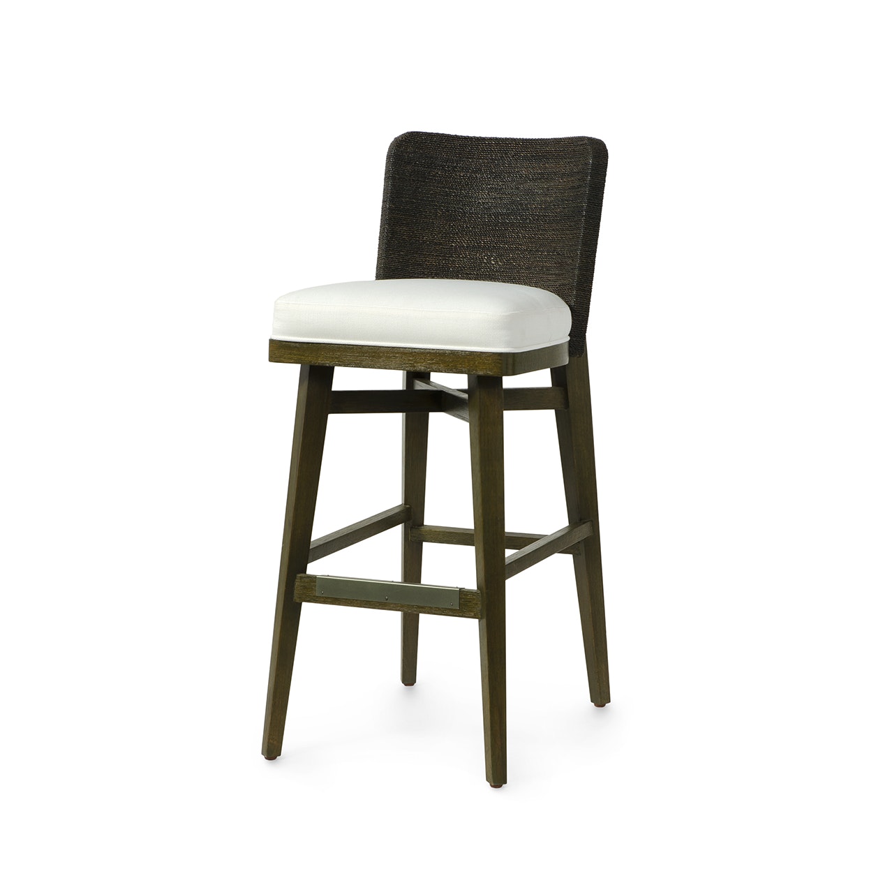 Palecek FRANCIS 30" BARSTOOL, CHARCOAL 7091-69