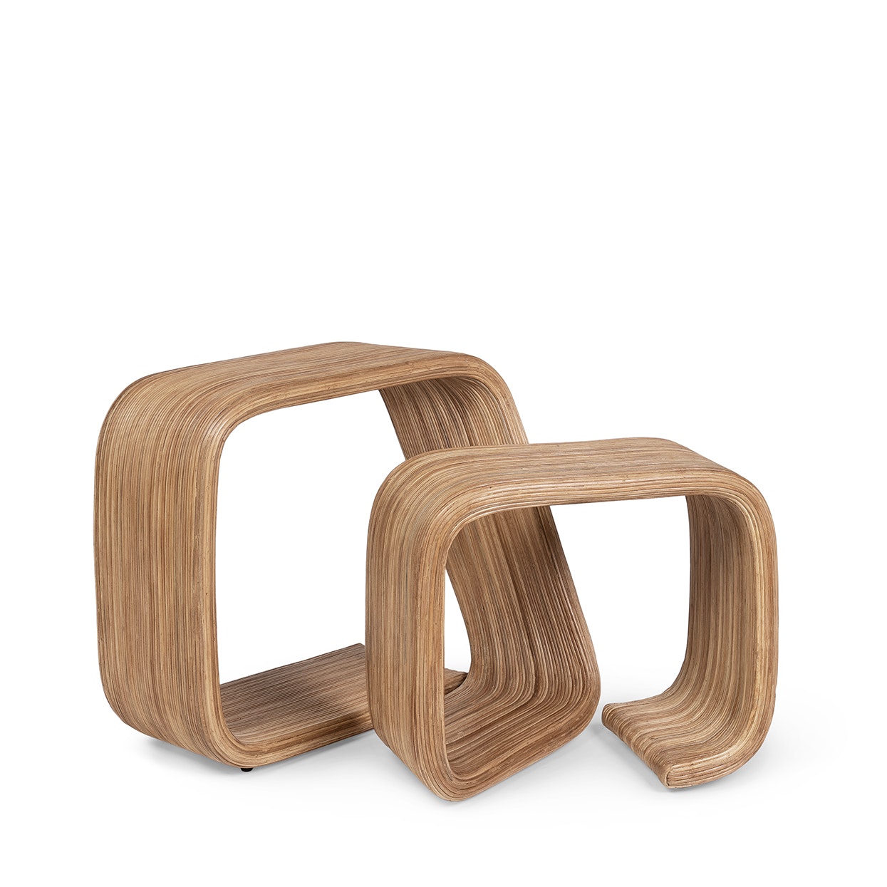 Palecek ALLEGRO RATTAN SIDE TABLE, NATURAL 7124-01