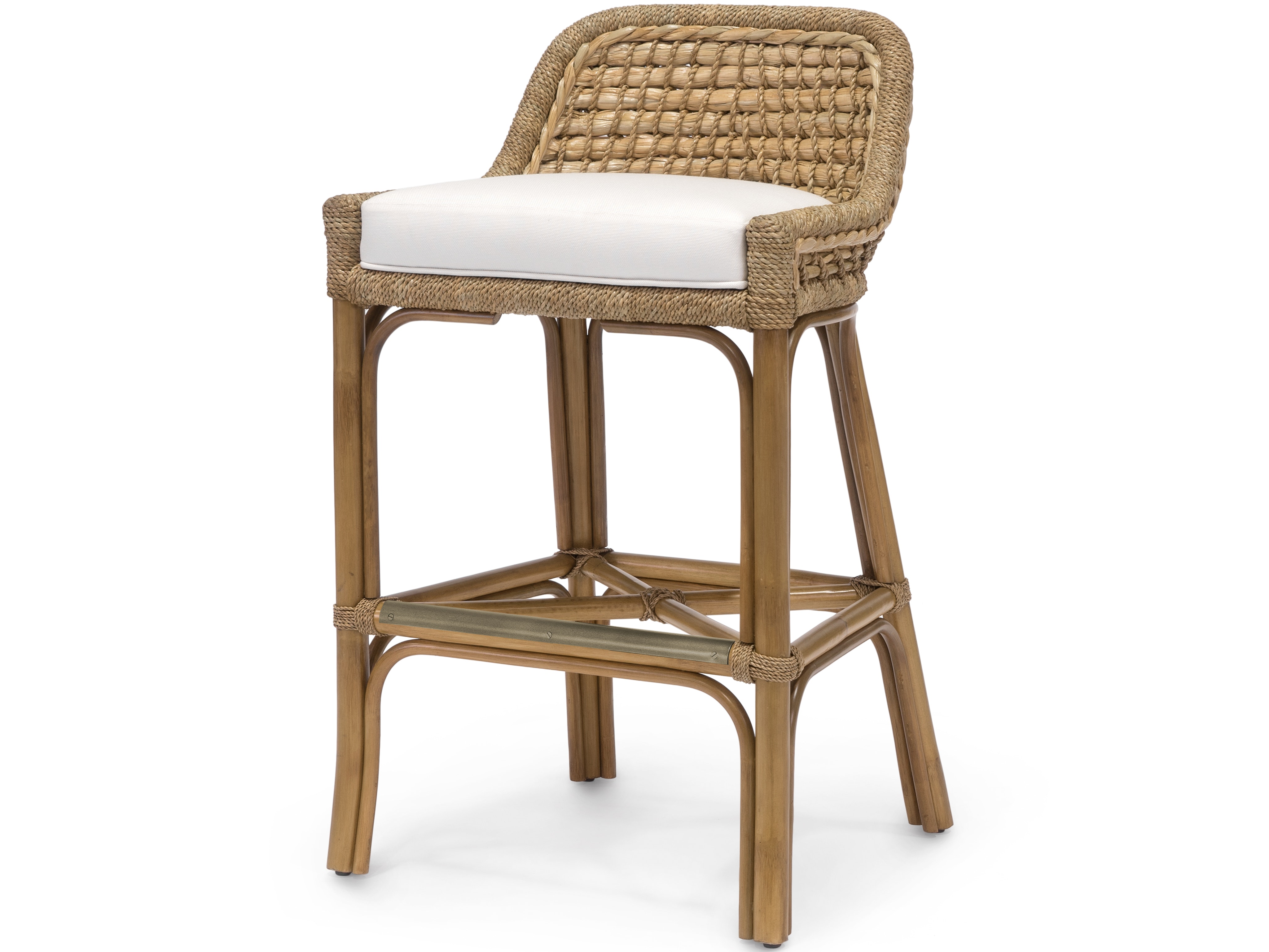 Palecek CAPITOLA 30" BARSTOOL, NATURAL 7126-01