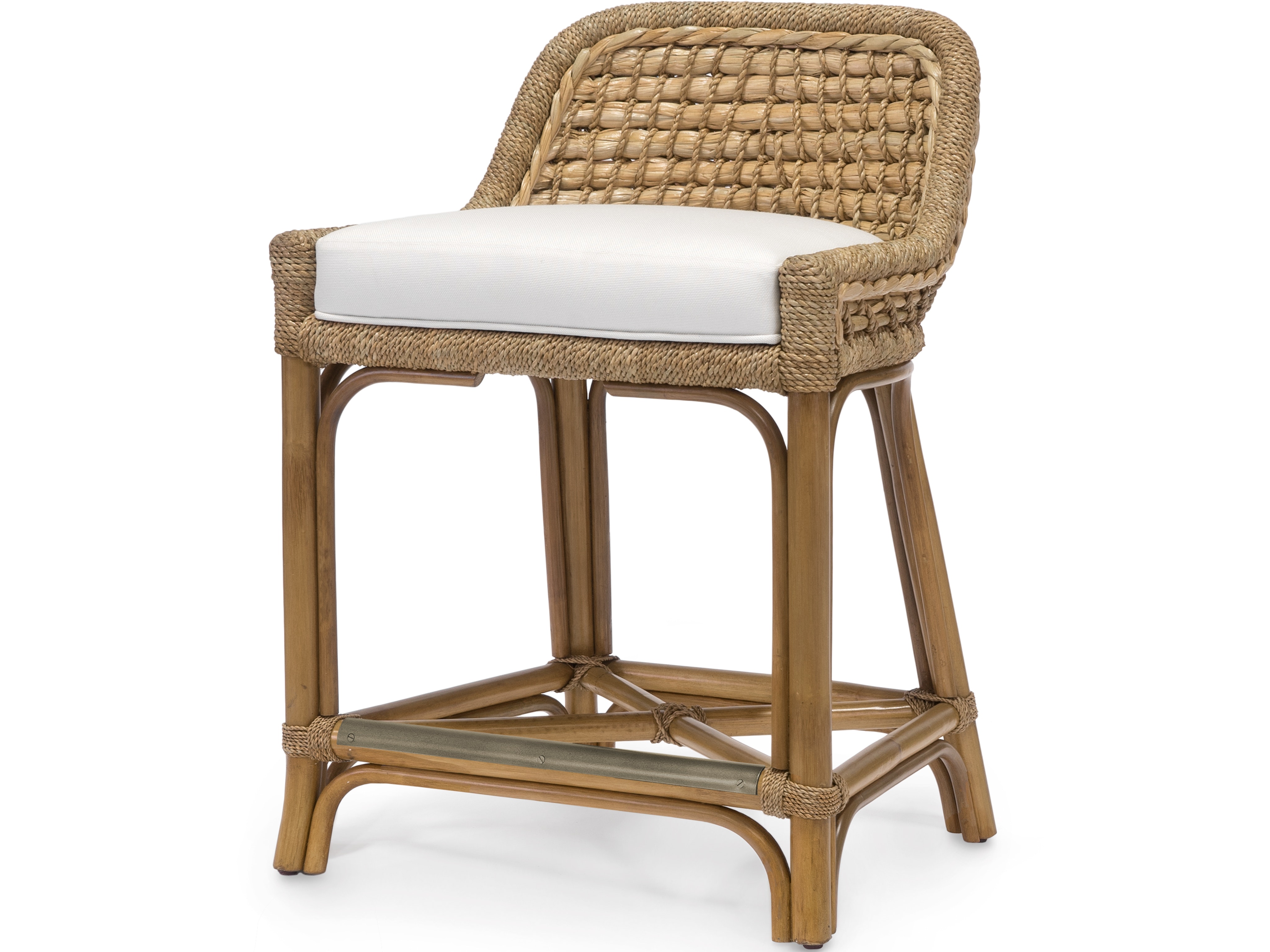 Palecek CAPITOLA 24" COUNTER STOOL, NATURAL 7127-01